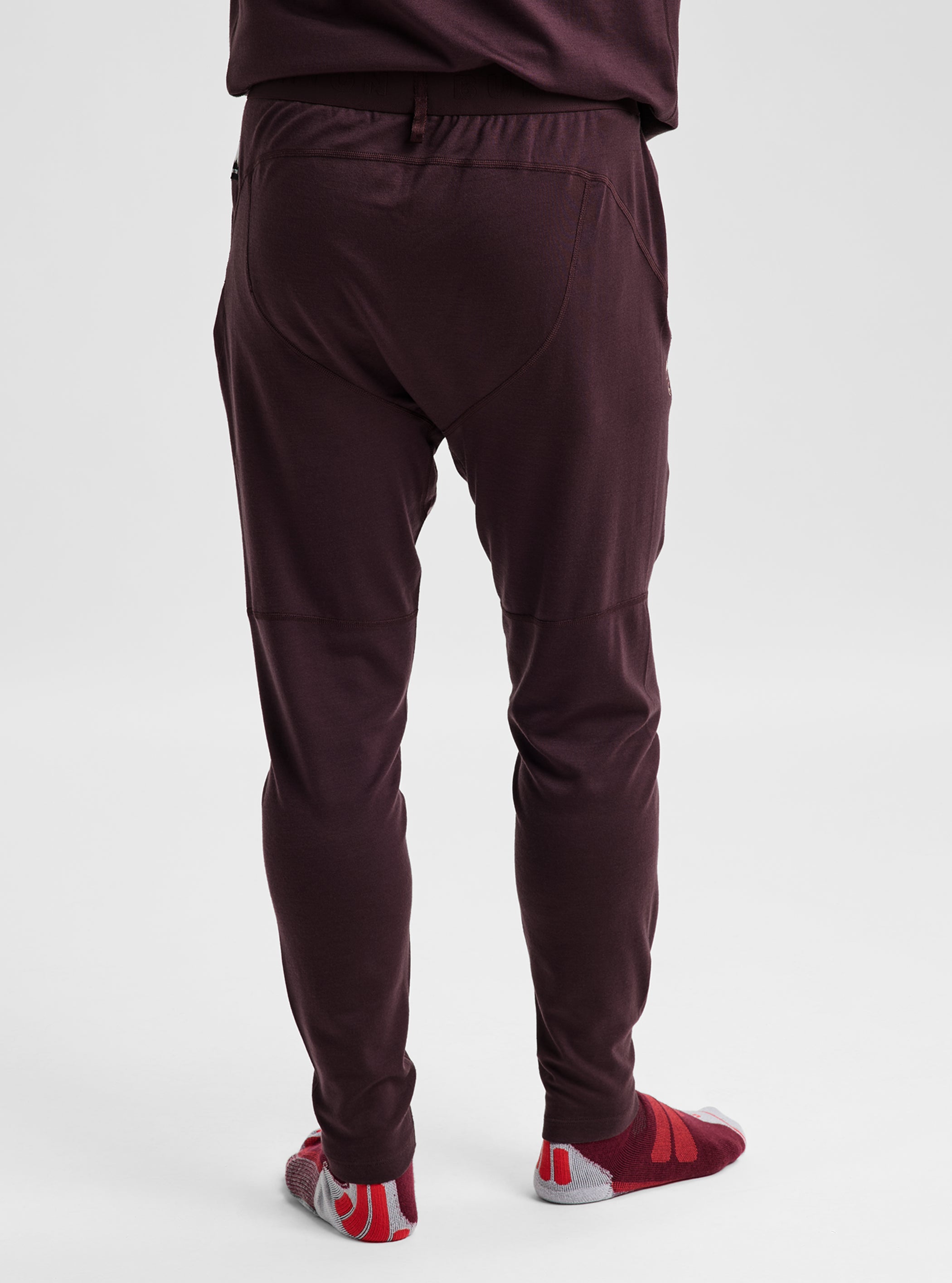 Product image of Men's Burton Merino Blend Midweight Base Layer Pants[Variant:Bear Hug Brown]