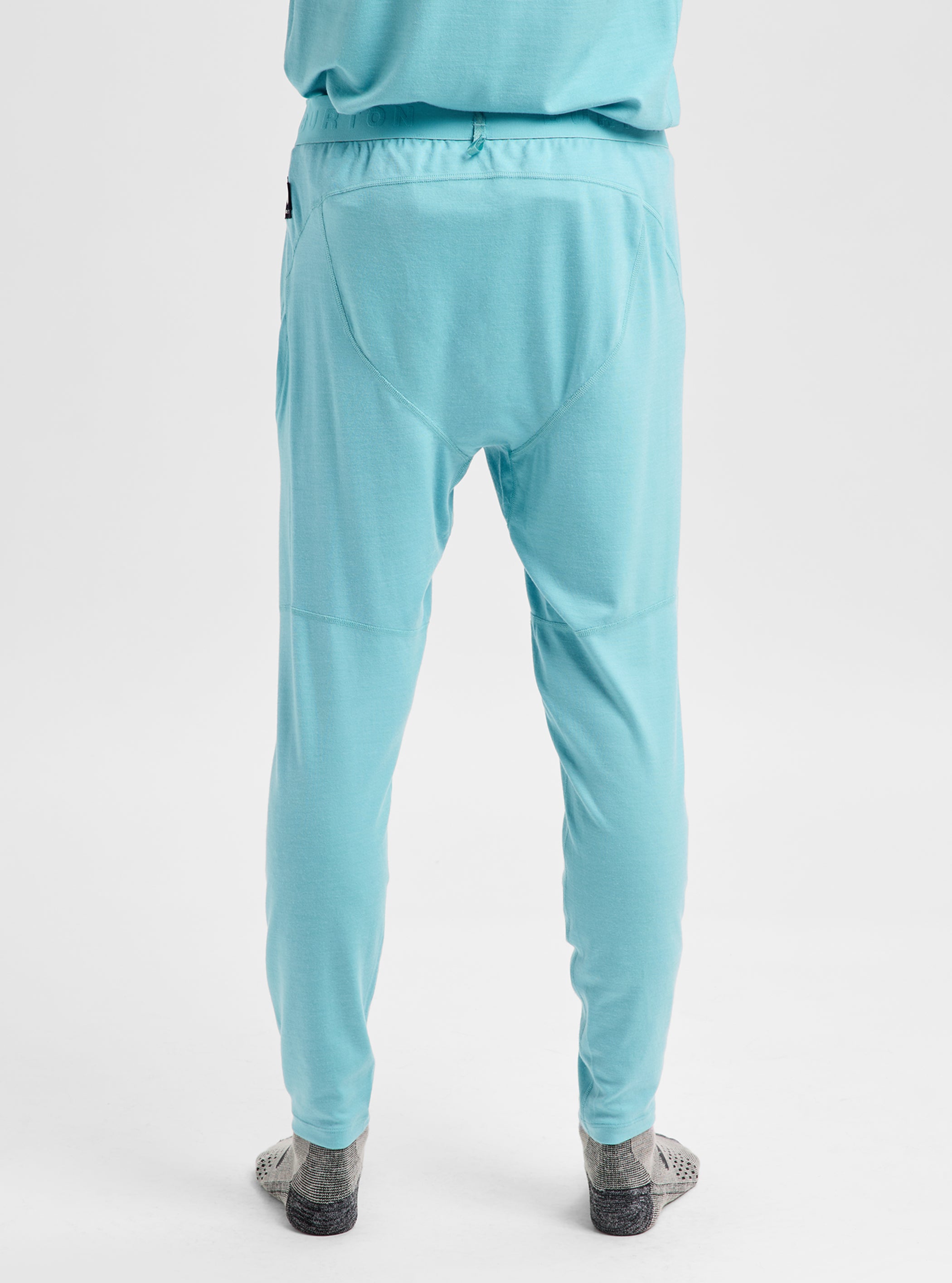 Product image of Men's Burton Merino Blend Midweight Base Layer Pants[Variant:Mineral Blue]