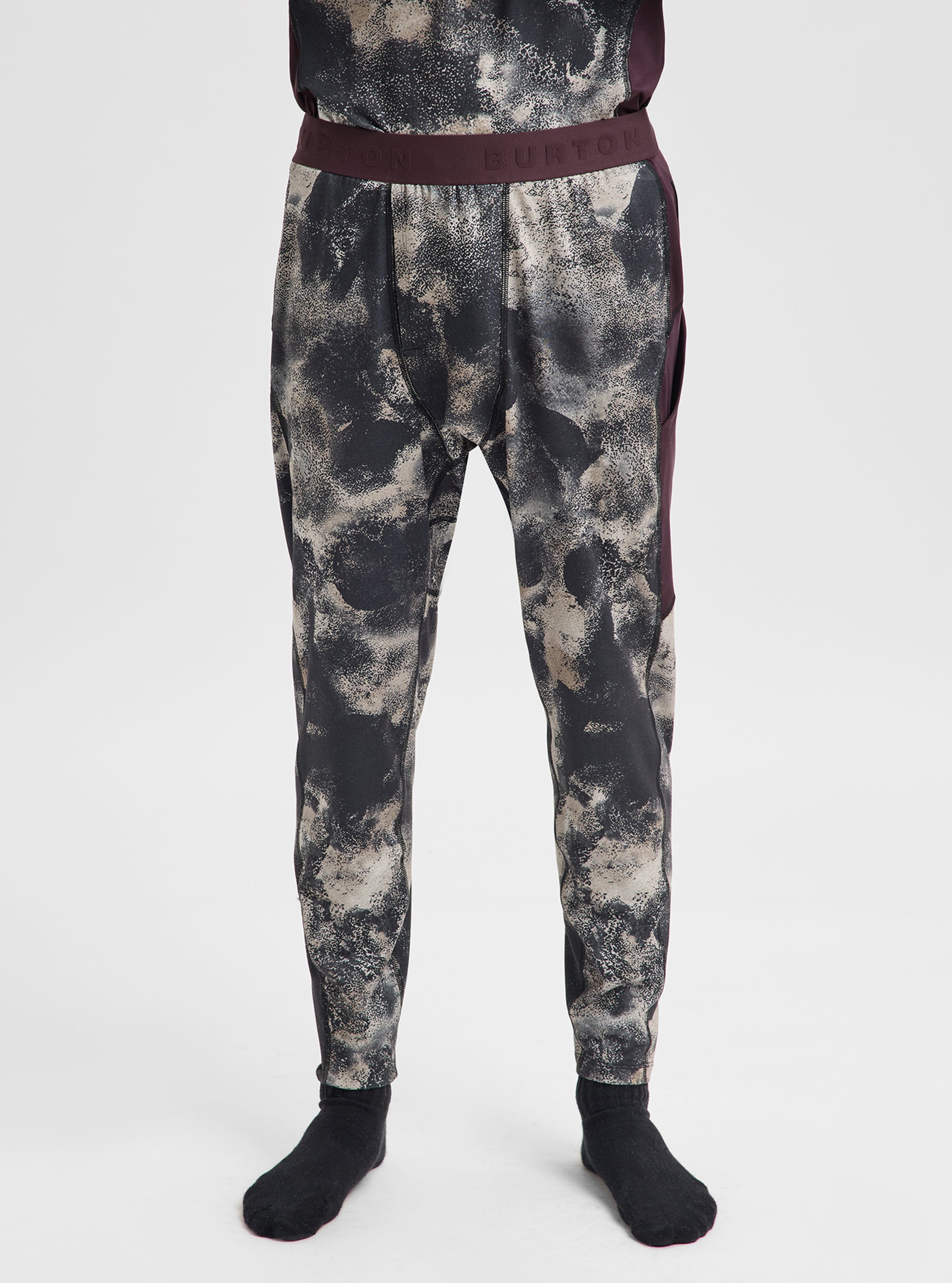 Product image of Men's Burton Synthetic Midweight Base Layer Pants[Variant:Desert Rock / Bear Hug Brown]