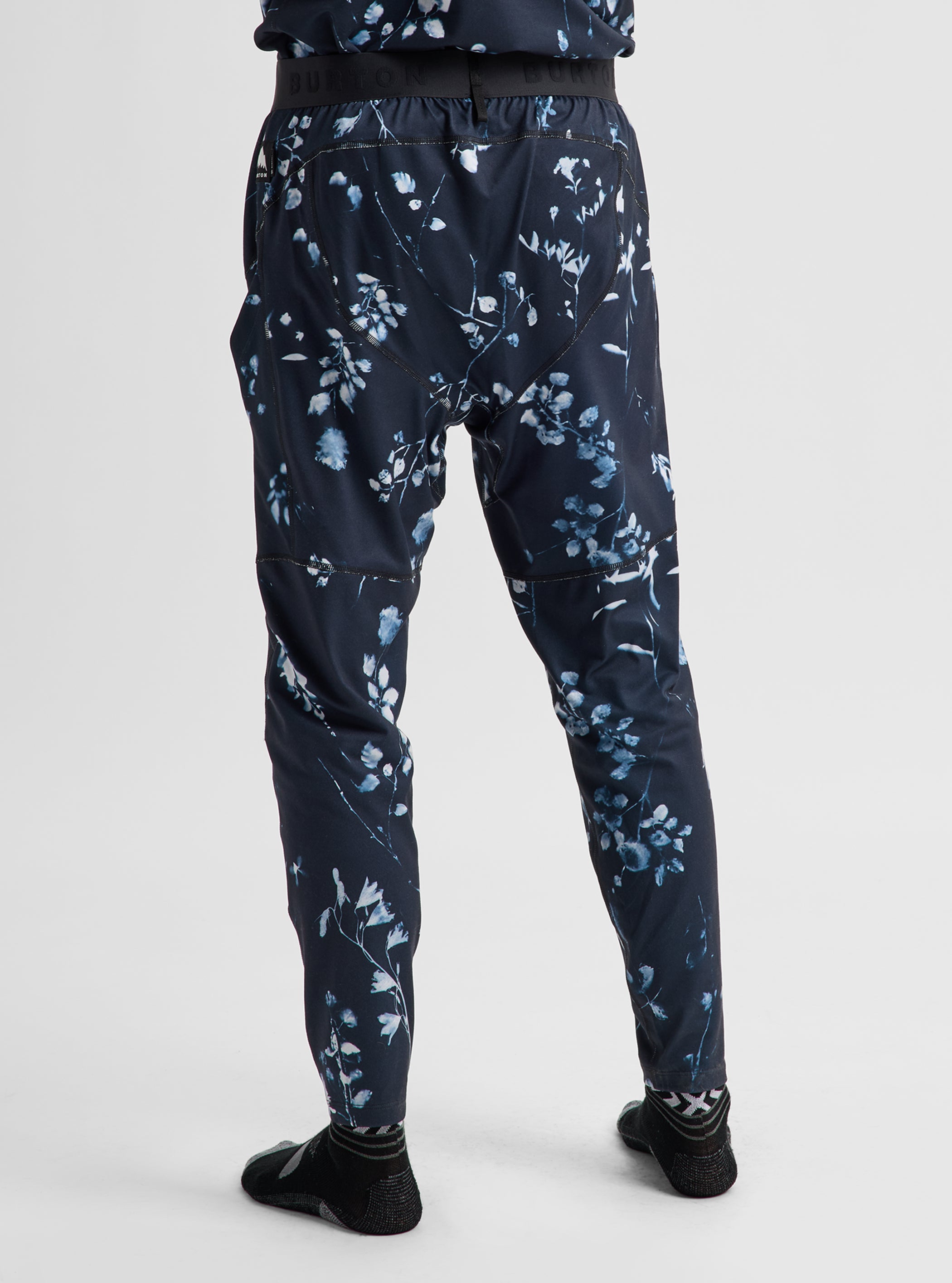 Product image of Men's Burton Synthetic Midweight Base Layer Pants[Variant:Cyanotype Floral]