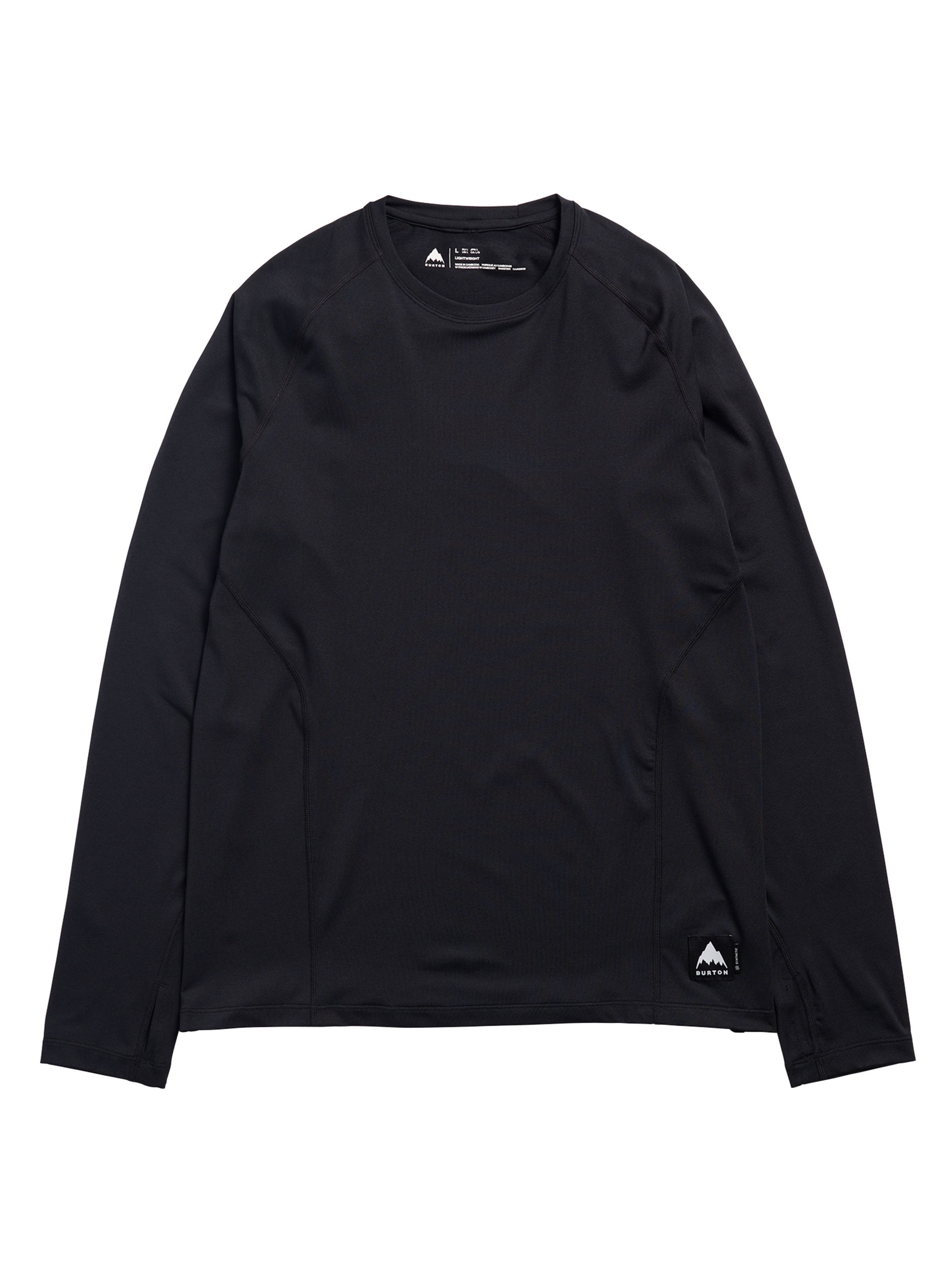 Product image of Men's Burton Synthetic Lightweight Base Layer Crewneck[Variant:True Black]