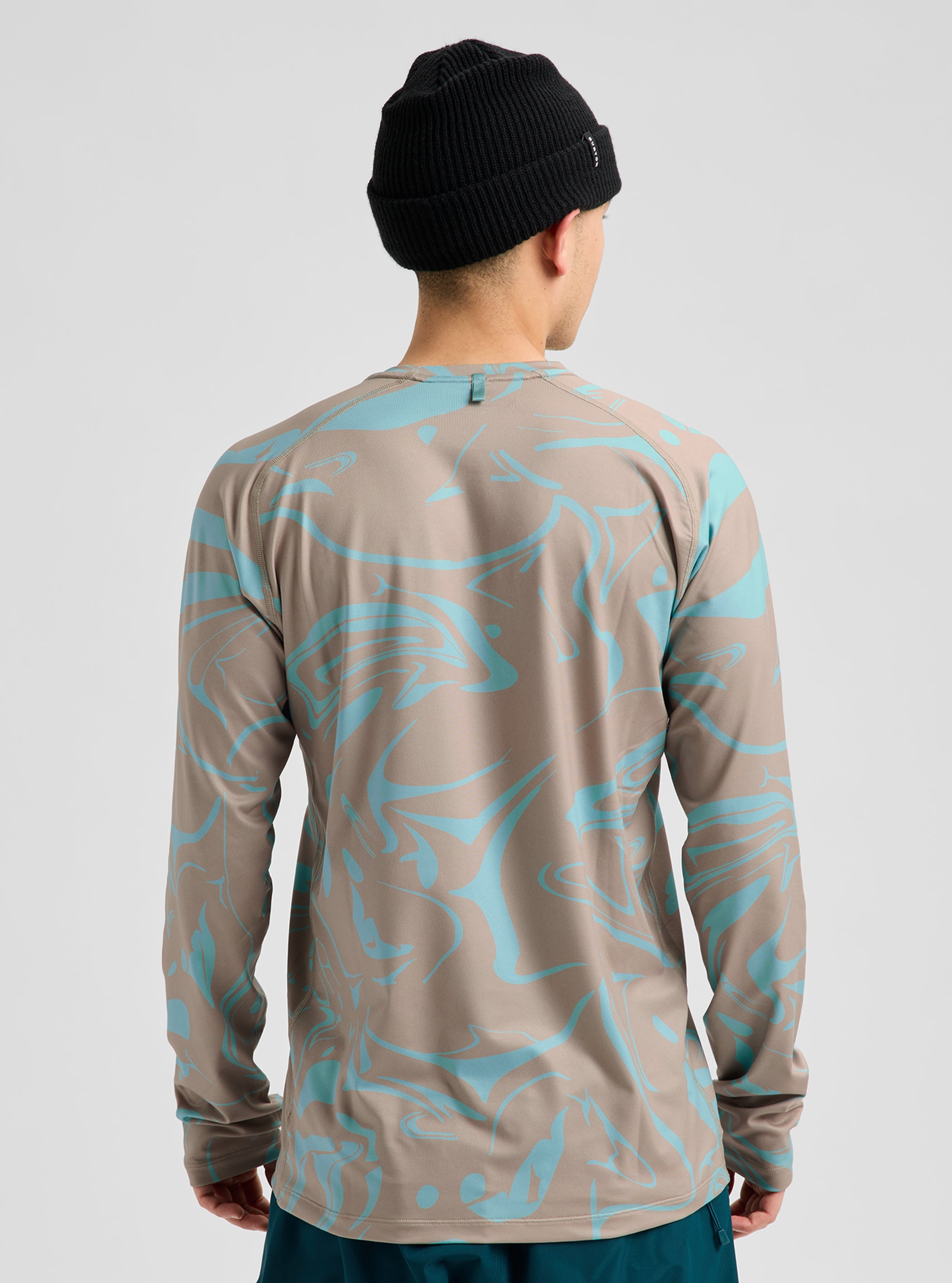 Product image of Men's Burton Synthetic Lightweight Base Layer Crewneck[Variant:Liquid Mineral]