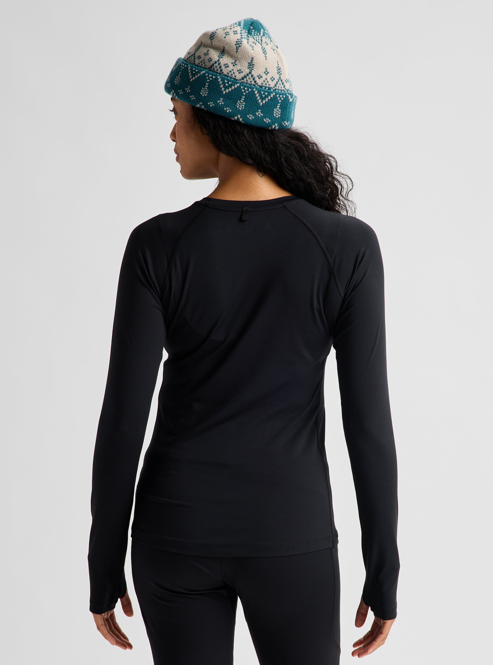 Product image of Women's Burton Lightweight Base Layer Crewneck[Variant:True Black]