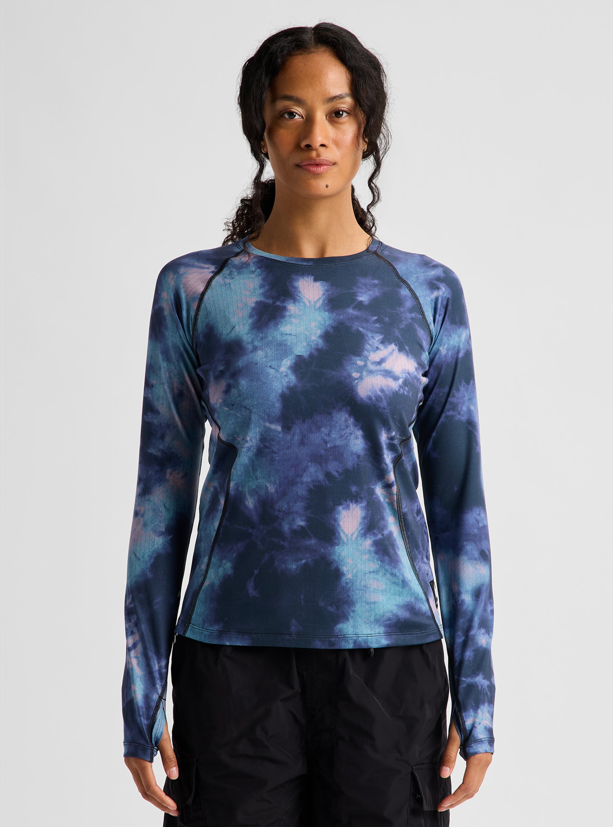 Product image of Women's Burton Lightweight Base Layer Crewneck[Variant:Crystal Dye]