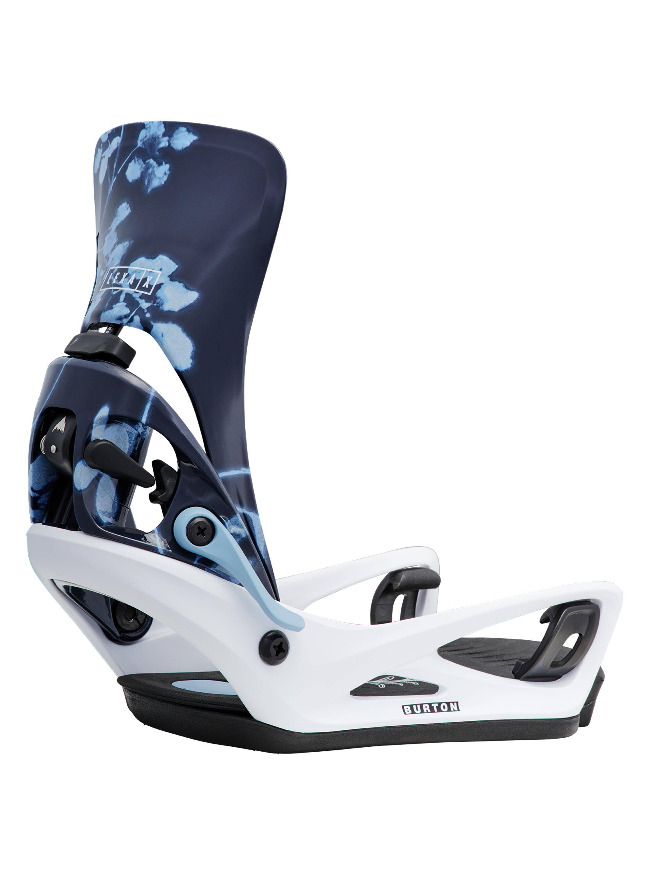 Product image of Women's Burton Step On® Lexa X Snowboard Bindings[Variant:Cyanotype Floral / White]