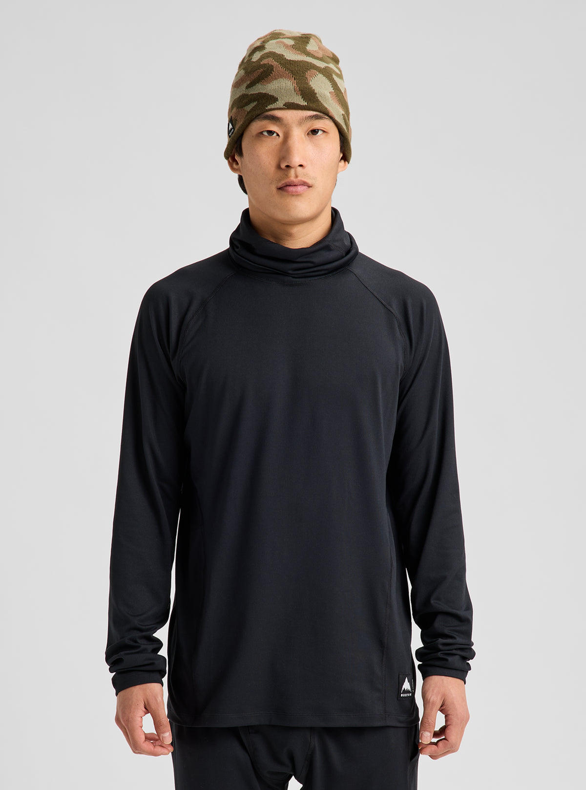 Product image of Men's Burton Synthetic Midweight Base Layer Long Neck[Variant:True Black]