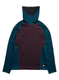 Product image of Men's Burton Synthetic Midweight Base Layer Long Neck[Variant:Bear Hug Brown / Atlantic Teal]
