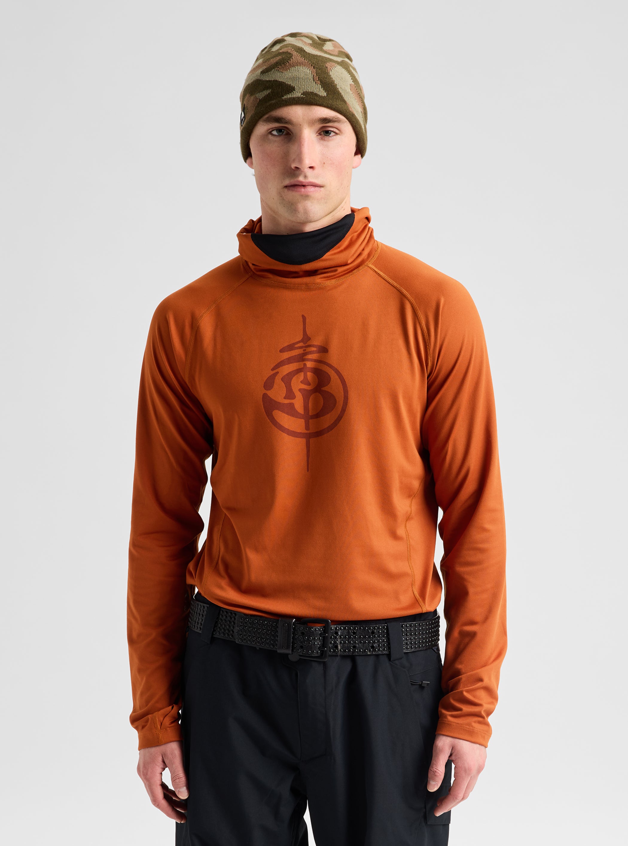 Product image of Men's Burton Synthetic Midweight Base Layer Long Neck[Variant:Spiced Chai]