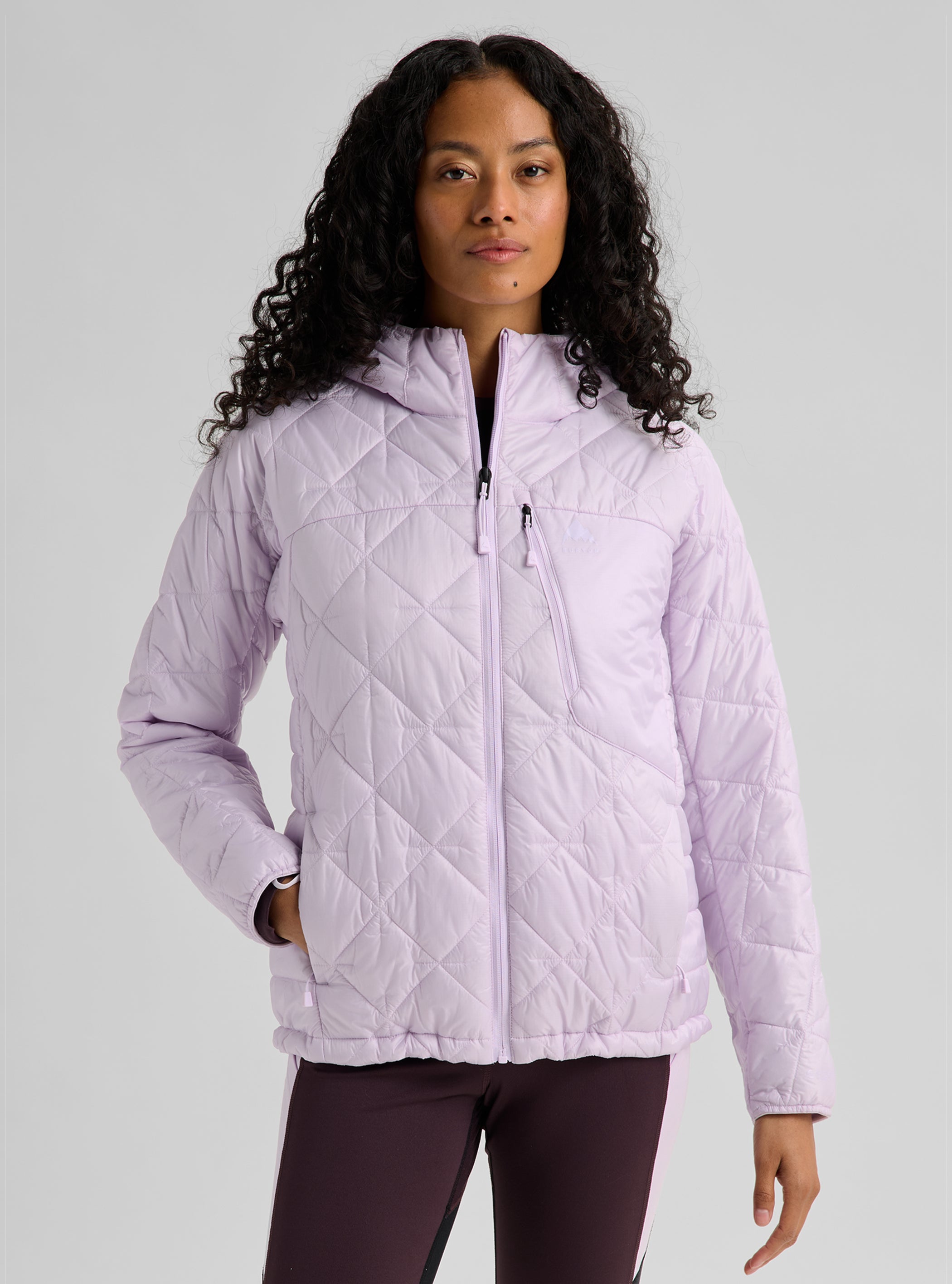 Product image of Women's Burton Reserve Synthetic Insulated Hooded Jacket[Variant:Moondust Purple]