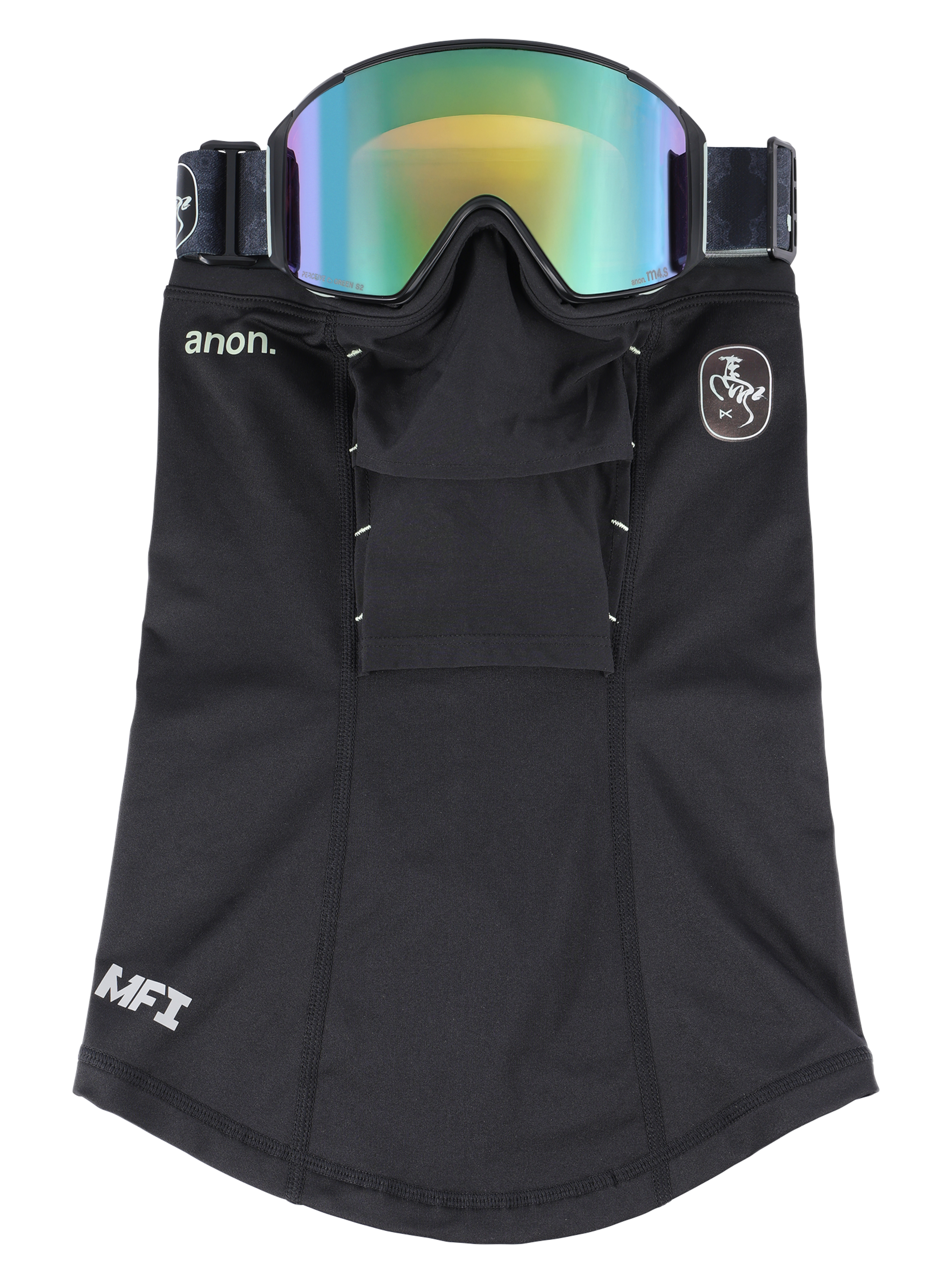 Anon Year of the Horse M4S Goggles (Cylindrical) + Bonus Lens + MFI® Face Mask
