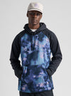 Product image of Burton Crown Weatherproof Riding Pullover Hoodie[Variant:Crystal Dye / True Black]
