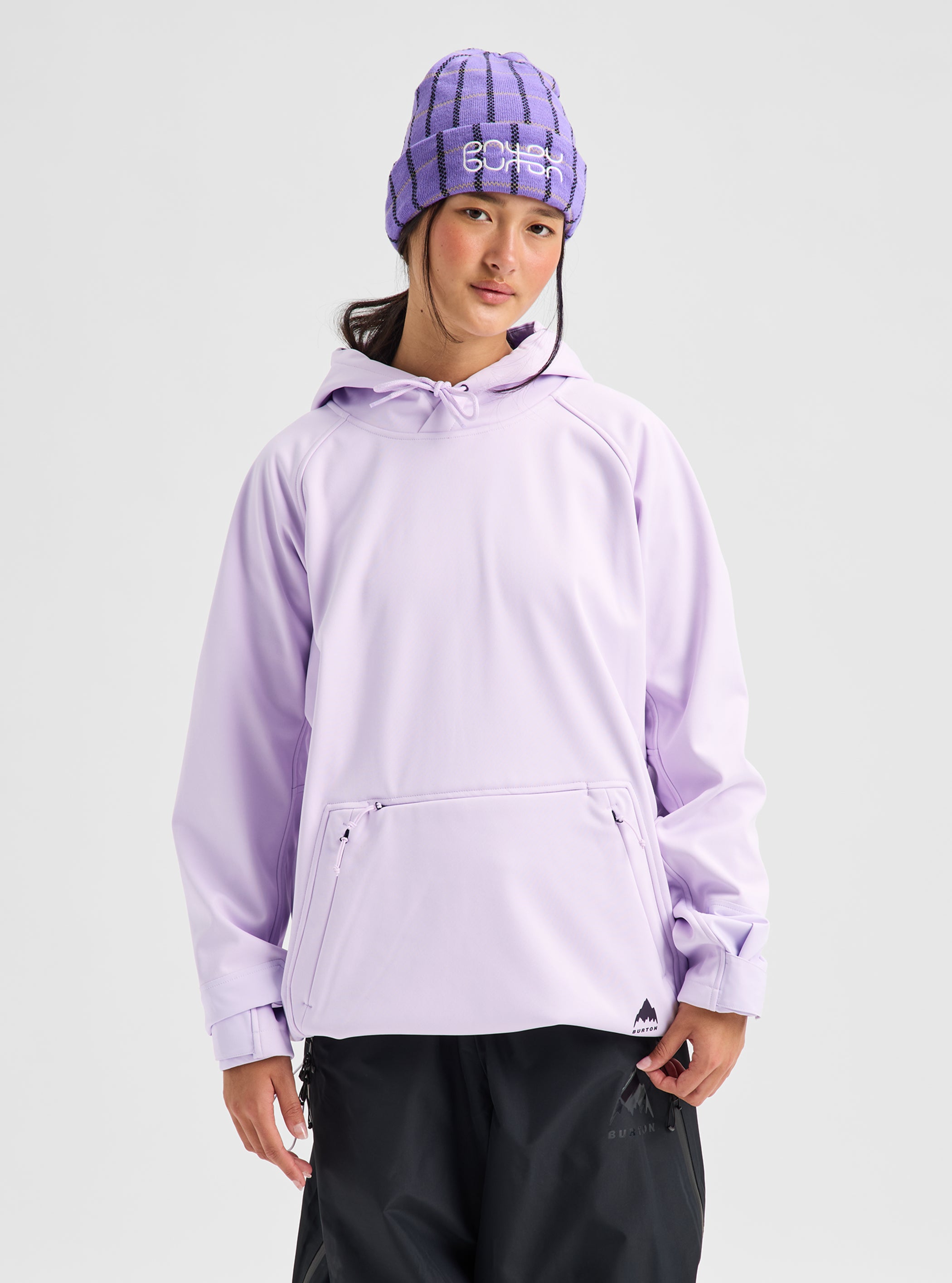 Product image of Burton Crown Weatherproof Riding Pullover Hoodie[Variant:Moondust Purple]