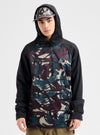Product image of Burton Crown Weatherproof Riding Pullover Hoodie[Variant:Seersucker / True Black]