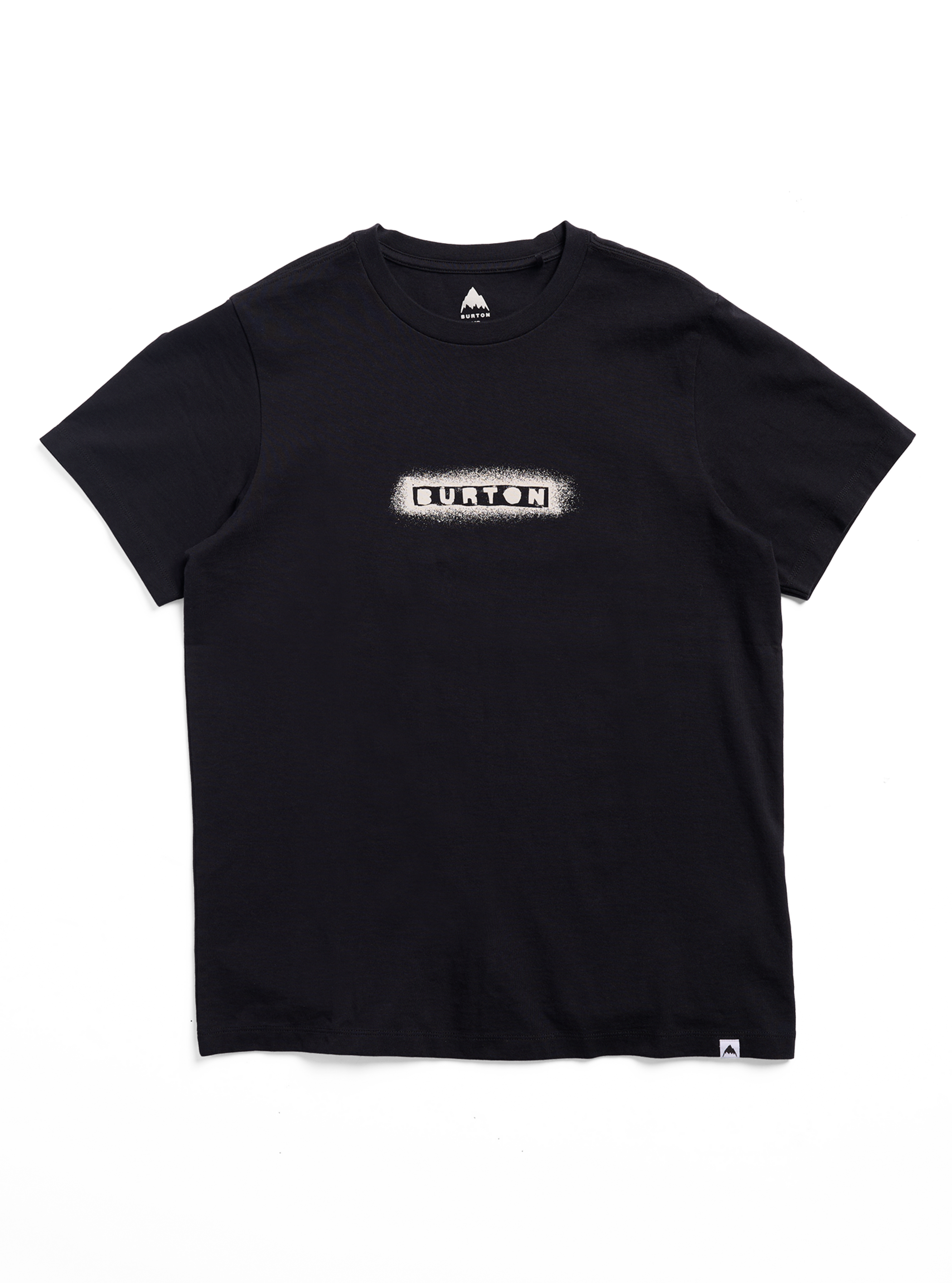 Product image of Burton OverSpray Short Sleeve T-Shirt[Variant:True Black]