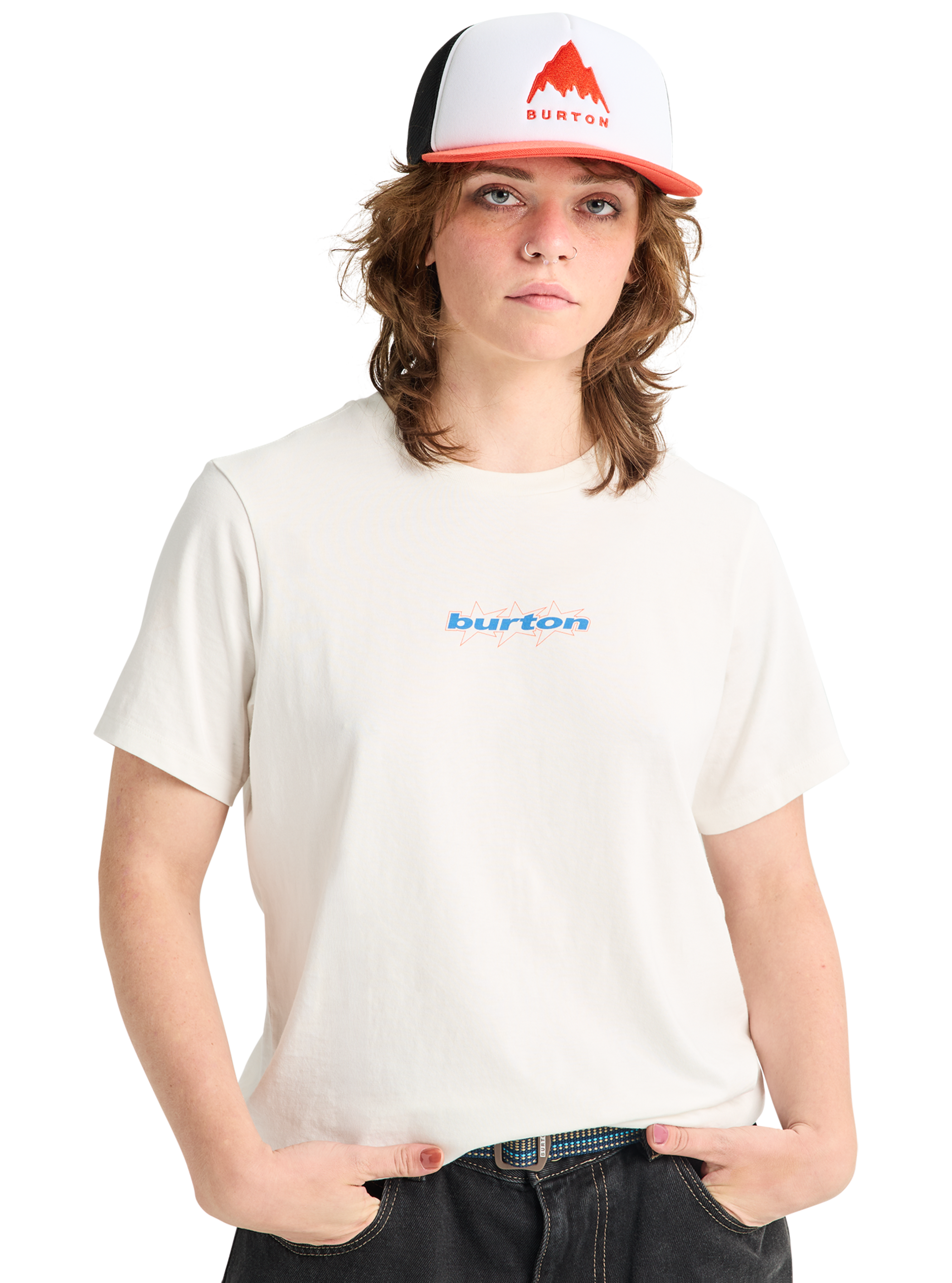 Product image of Burton Hippocrene Short Sleeve T-Shirt[Variant:Stout White]