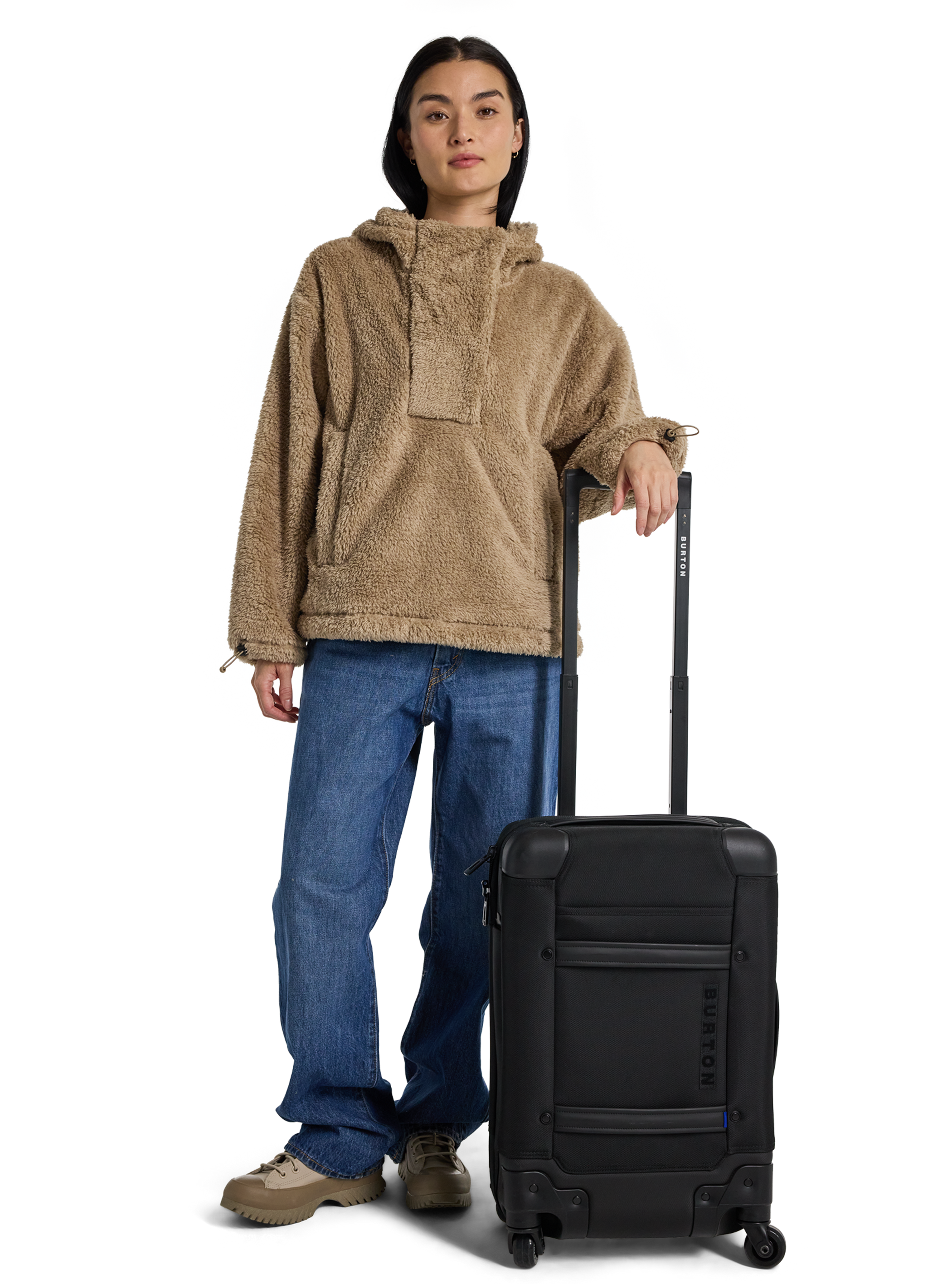 Product image of Burton 4-Wheel Flight Deck 38L Travel Bag[Variant:True Black]