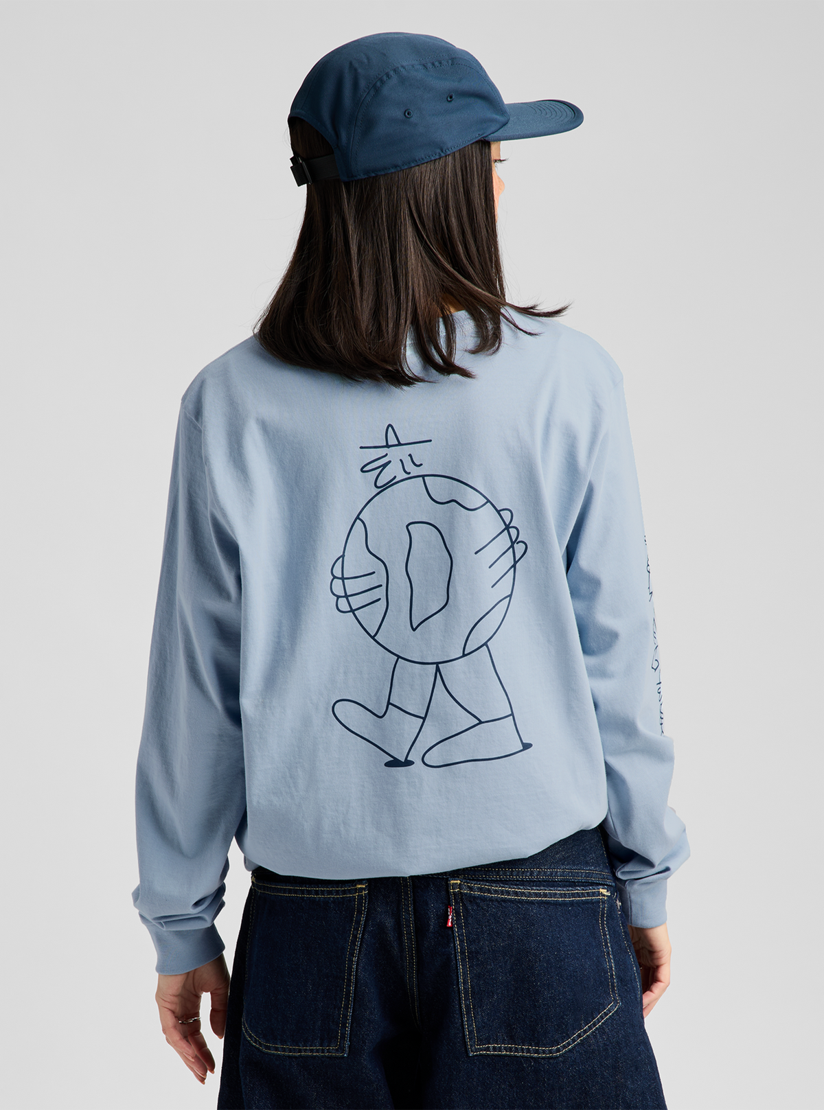 Anon Encounters With Lucas Beaufort Graphic Long Sleeve T-Shirt