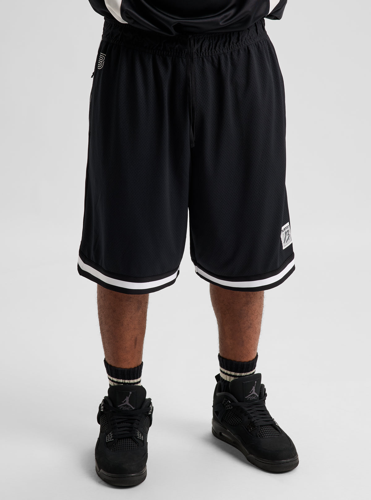 Product image of Men's Burton Jersey Shorts[Variant: True Black]