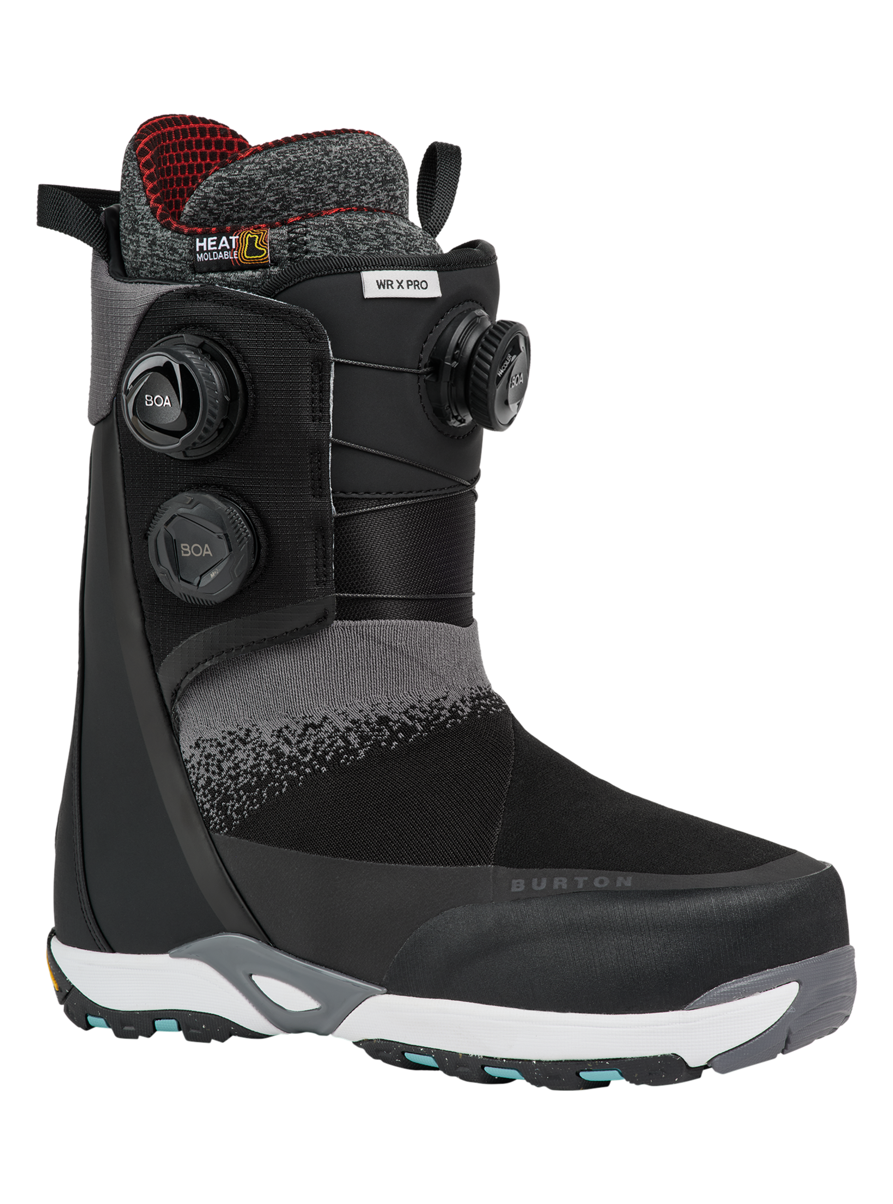 Men's Burton Waverange X Pro Snowboard Boots, Black / Wide / 9