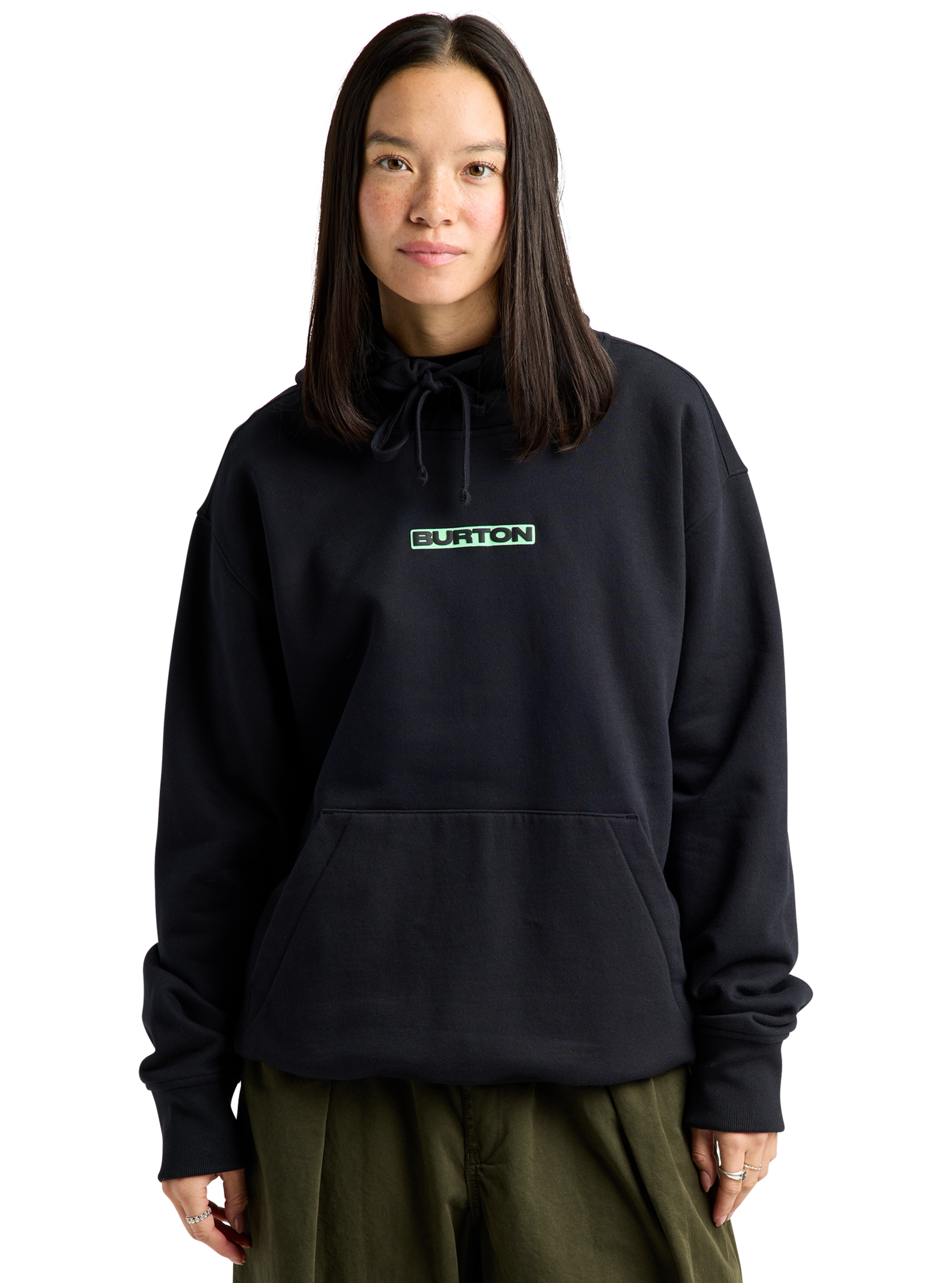 Product image of From Burton to the World Pullover Hoodie[Variant:True Black]