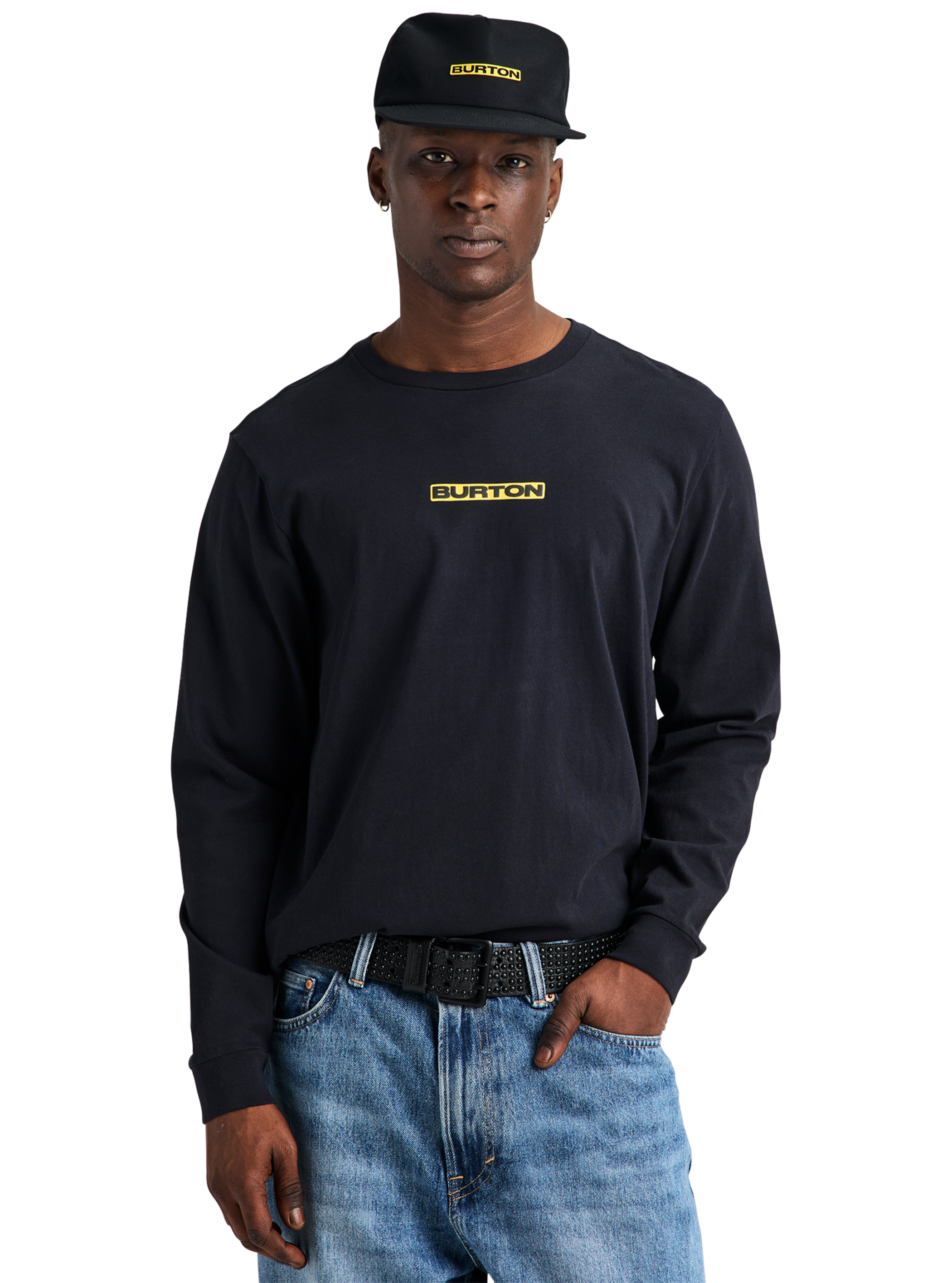 Product image of From Burton to the World Long Sleeve T-Shirt[Variant:True Black]