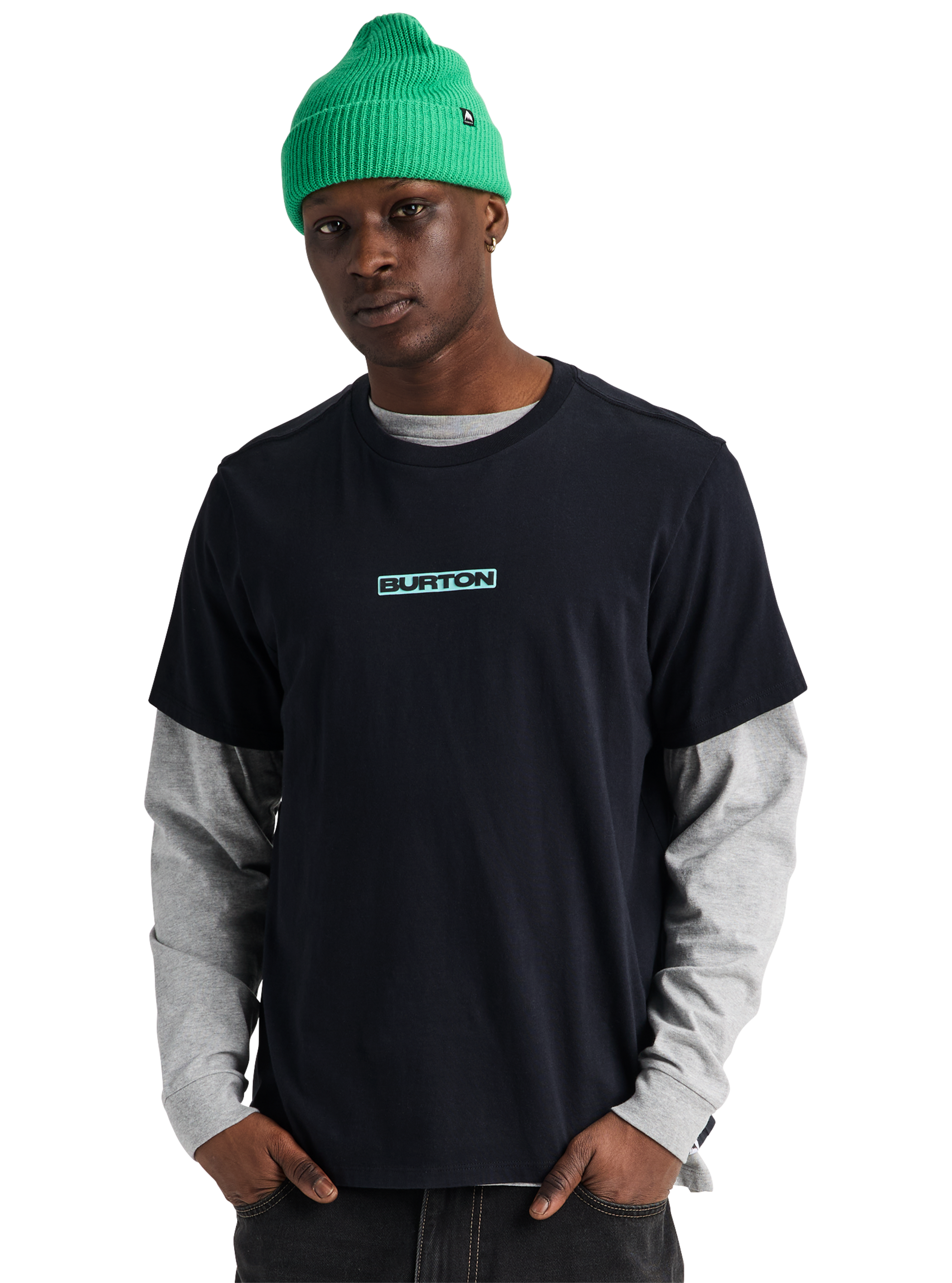 Product image of From Burton to the World Short Sleeve T-Shirt[Variant:True Black]