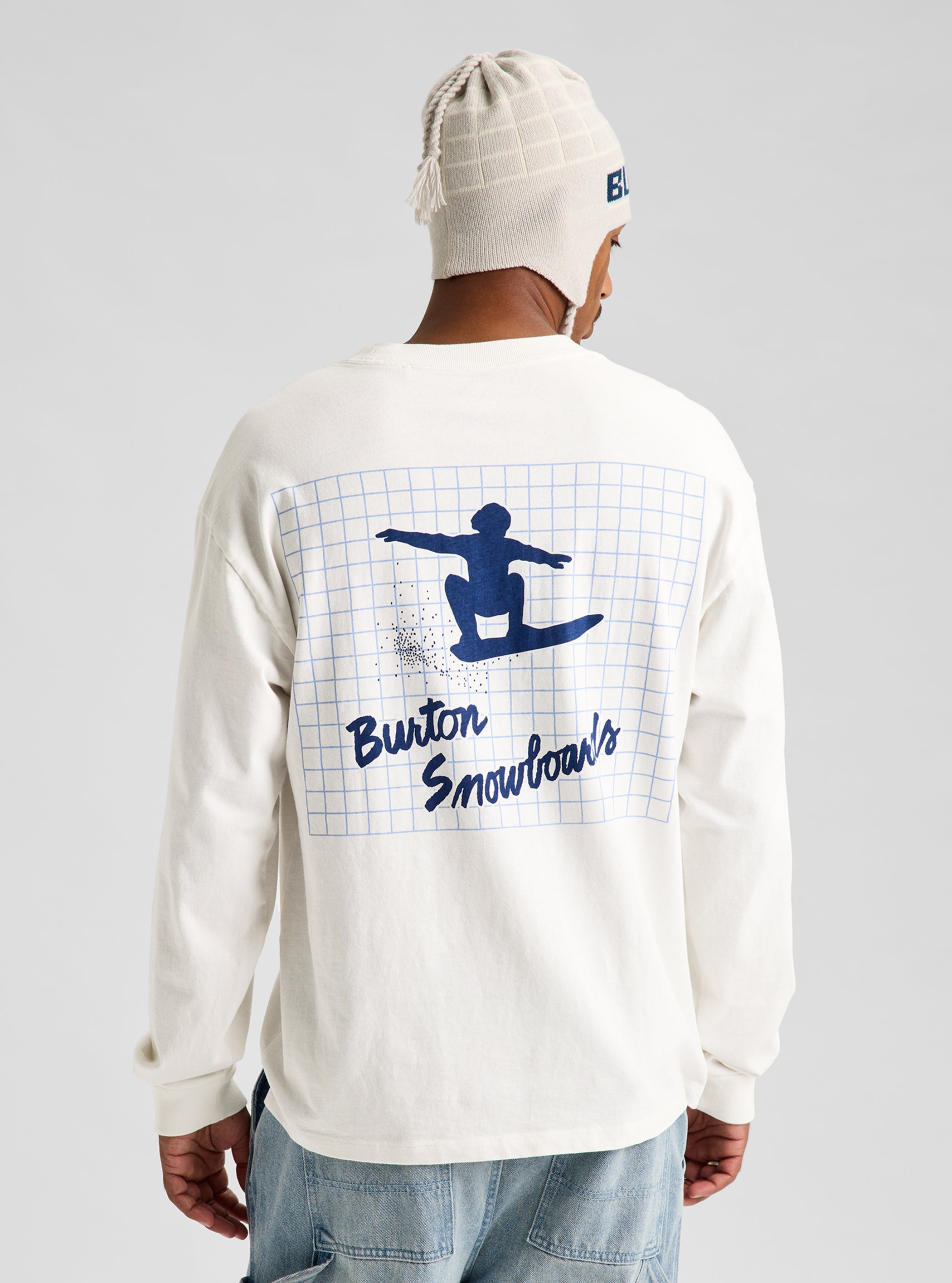 Product image of Burton 50th 83 Squared Long Sleeve T-Shirt[Variant:Stout White]