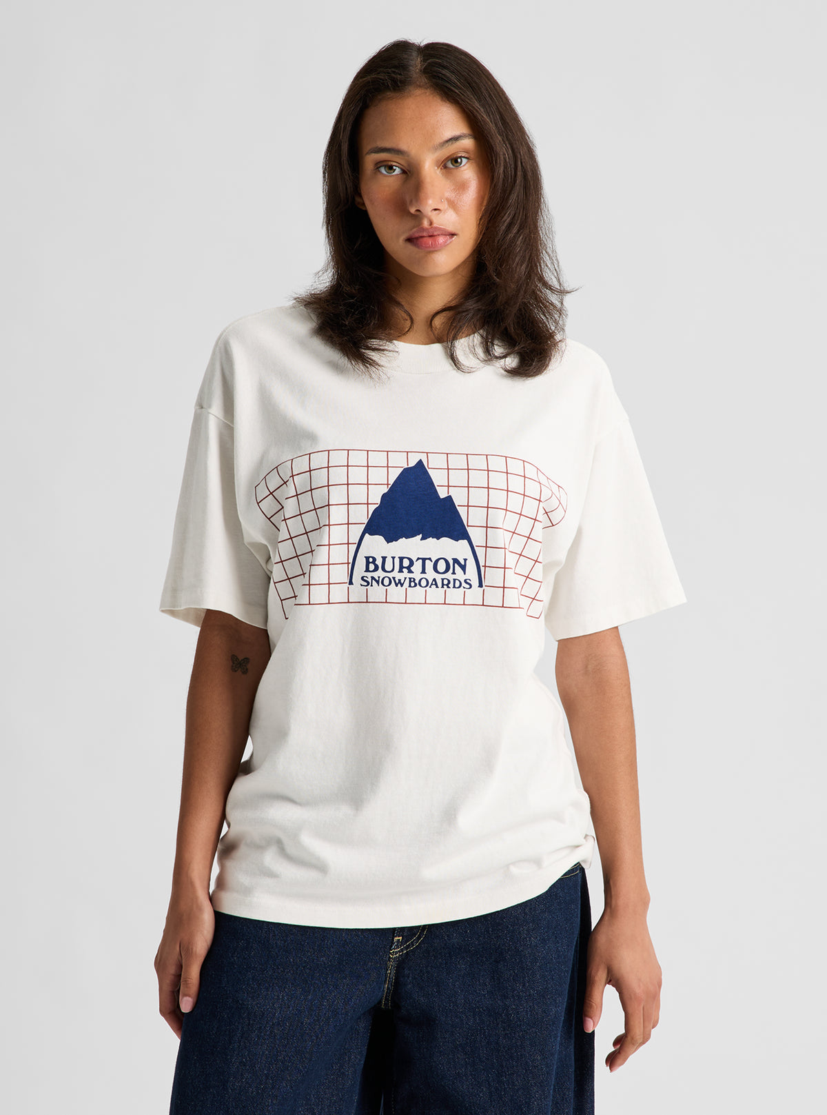 Product image of Burton 50th 83 Squared Short Sleeve T-Shirt[Variant:Stout White]
