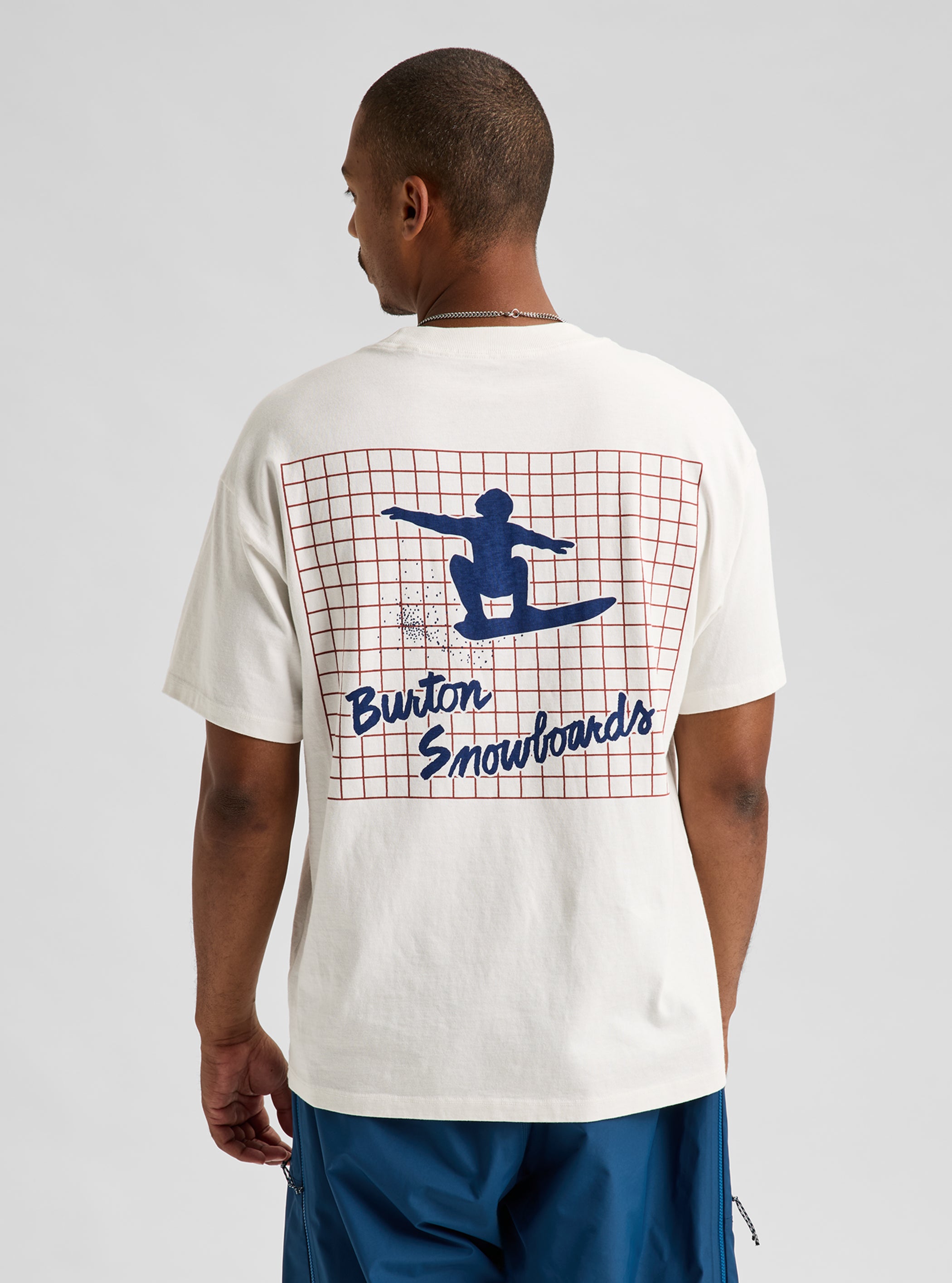 Product image of Burton 50th 83 Squared Short Sleeve T-Shirt[Variant:Stout White]