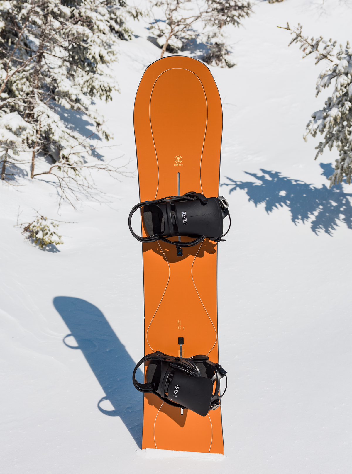 Product image of Burton Family Tree Time Thief Camber Snowboard[Variant:Fire]