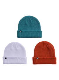 Product image of Burton DND Beanie (3 Pack)[Variant:Atlantic Teal / Spiced Chai / Moondust Purple]