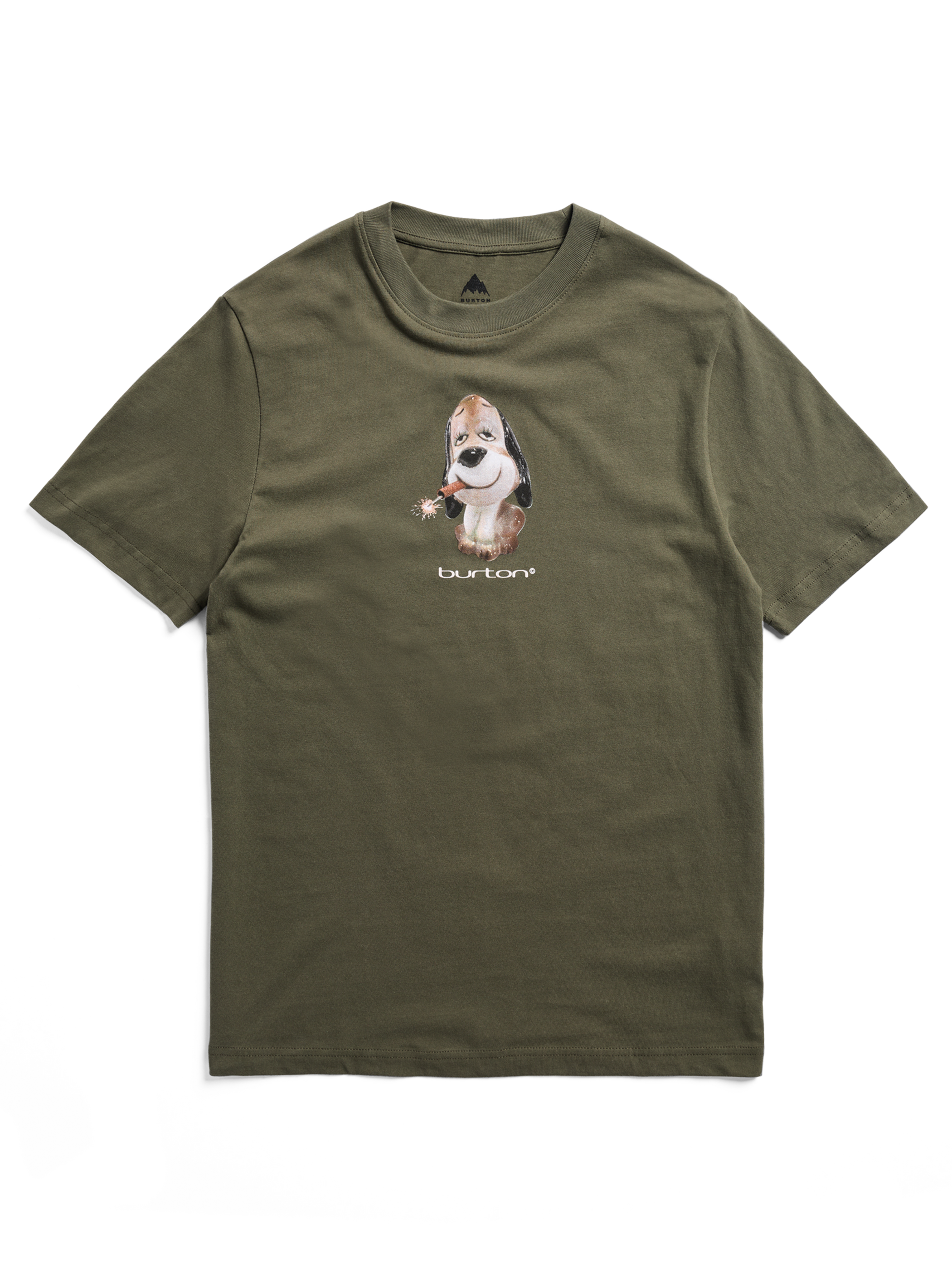 Product image of Burton Short Fuse Short Sleeve T-Shirt[Variant:Khaki Green]