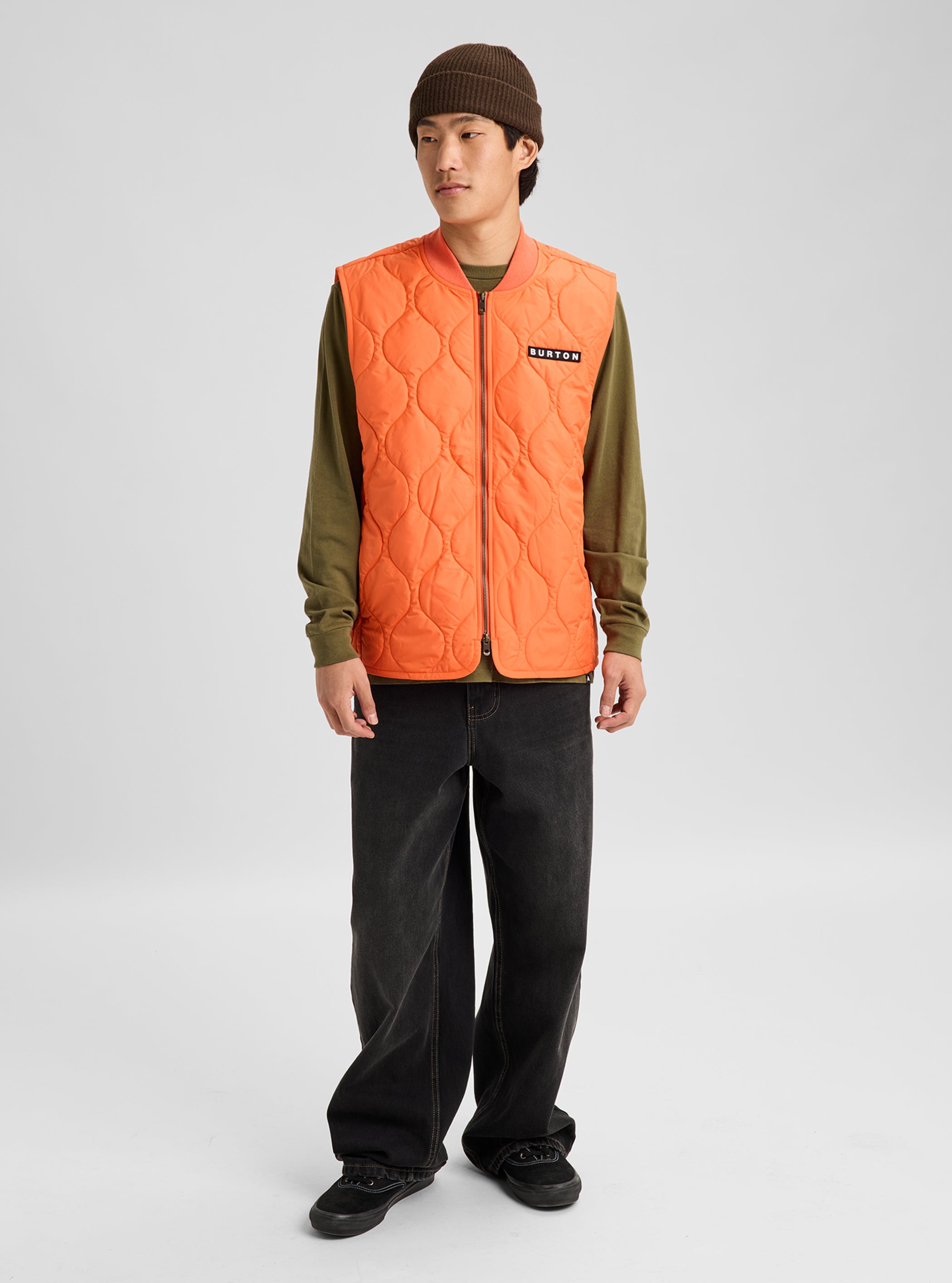 Men's Burton Quilted Synthetic Puffer Vest