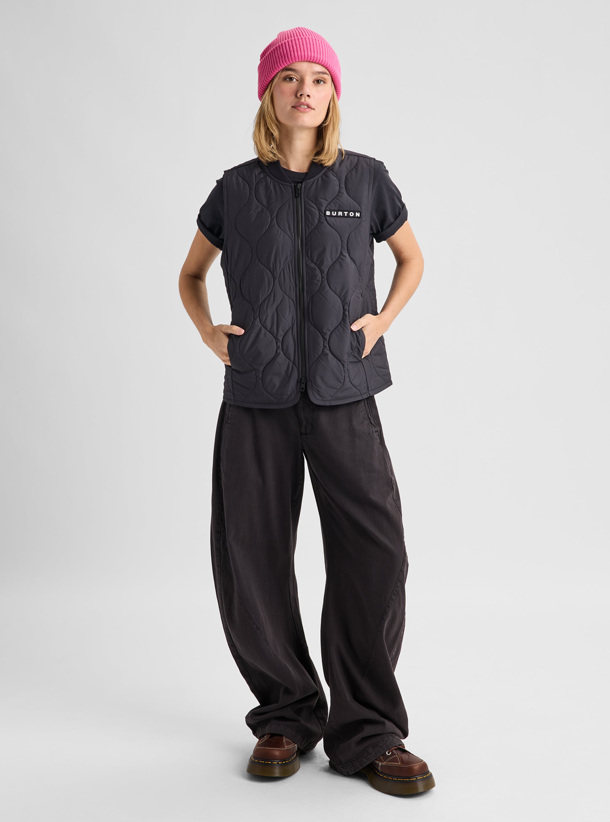 Women's Burton Quilted Synthetic Puffer Vest