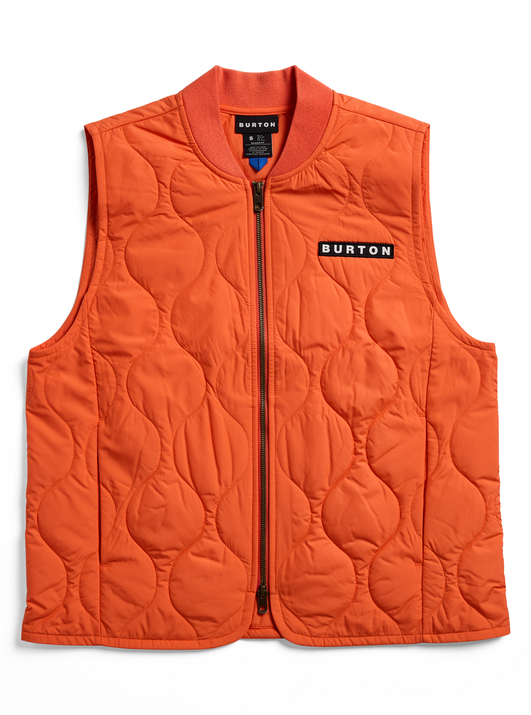 Product image of Women's Burton Quilted Synthetic Puffer Vest [Variant: Orange Popsicle]