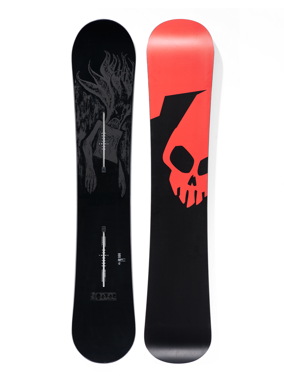 Product Image of Burton 50th 00' Shop Staff Seven Camber Snowboard [Variant: Black]
