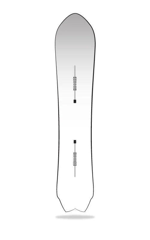 3D Fish Snowboard Diagram