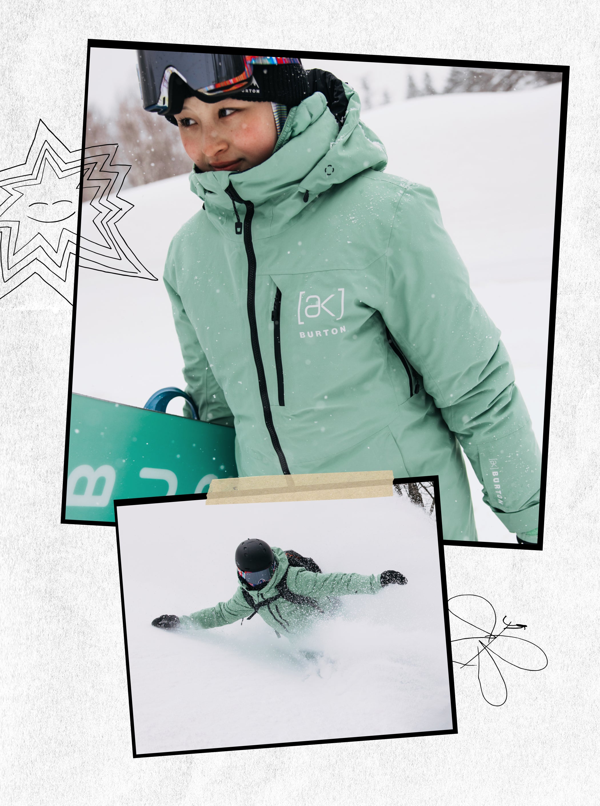 BURTONアナ雪　キッズスノーウエアセット Toddlers' Snowsuits & One Pieces | Burton Snowboards