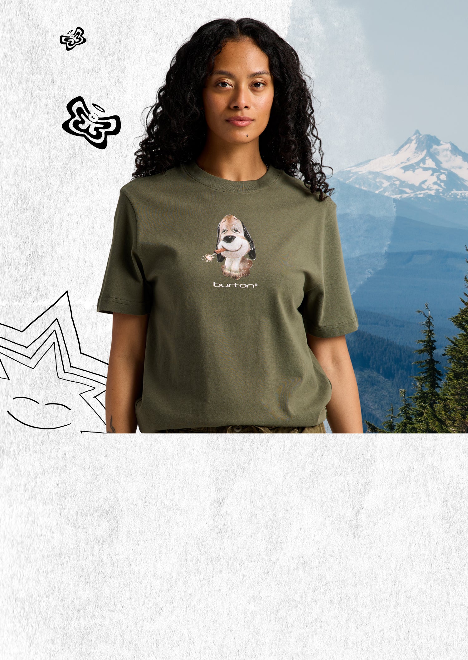 Women's Graphic Tees | Burton Snowboards