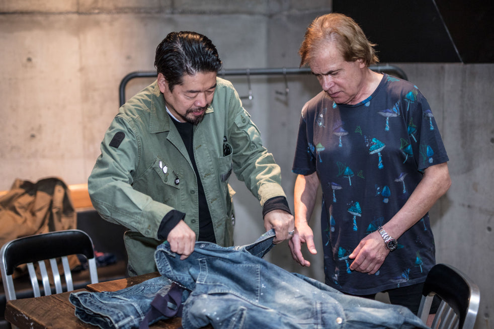 Jake Burton Carpenter collaborating on Mine 77 Product