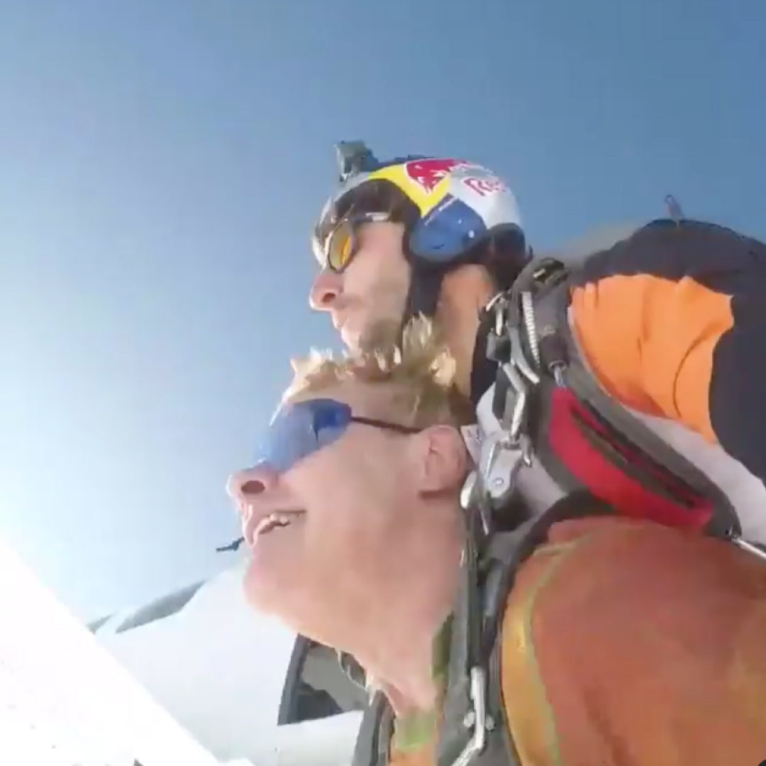 Jake skydiving