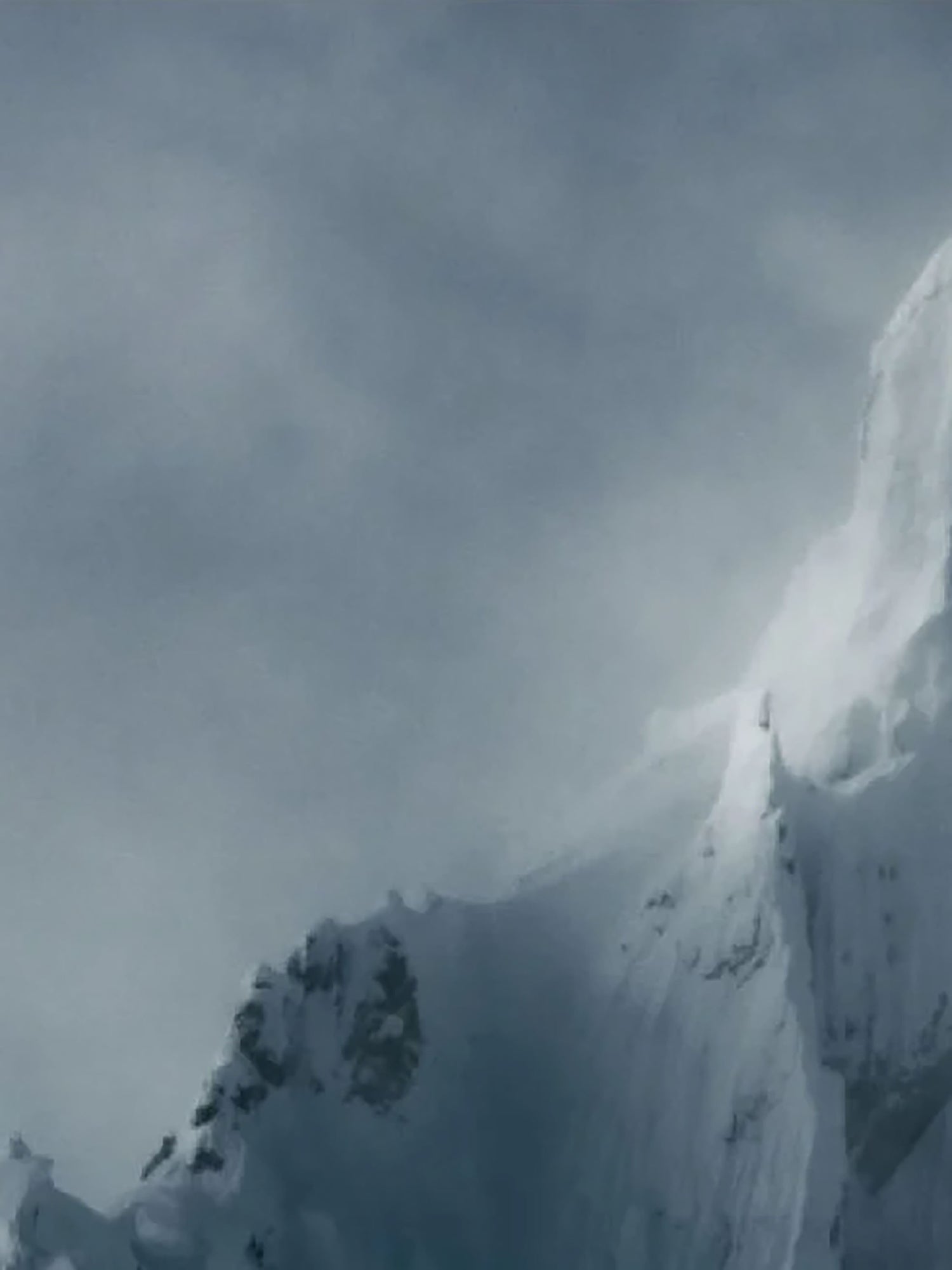 Snowy Mountain Landscape