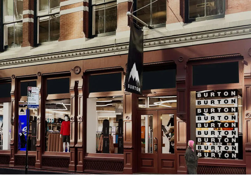 Magasin phare Burton – New York (ouverture prévue en septembre 2026)