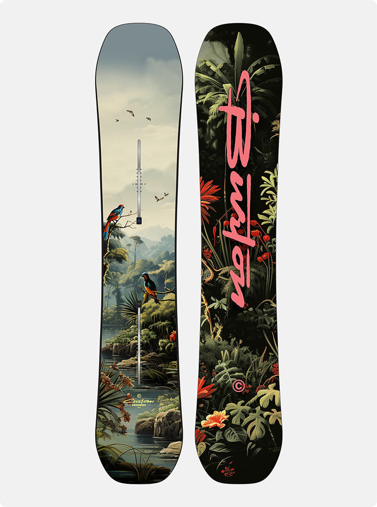 burton 7 snowboard and beginner Men's Instigator Camber FSC Certified Fly Core Precision milling optimizes the strength Burton Seven Snowboard, 2005 -
