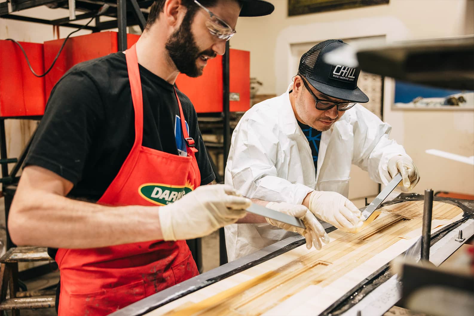 How is a snowboard made? Burton Snowboards