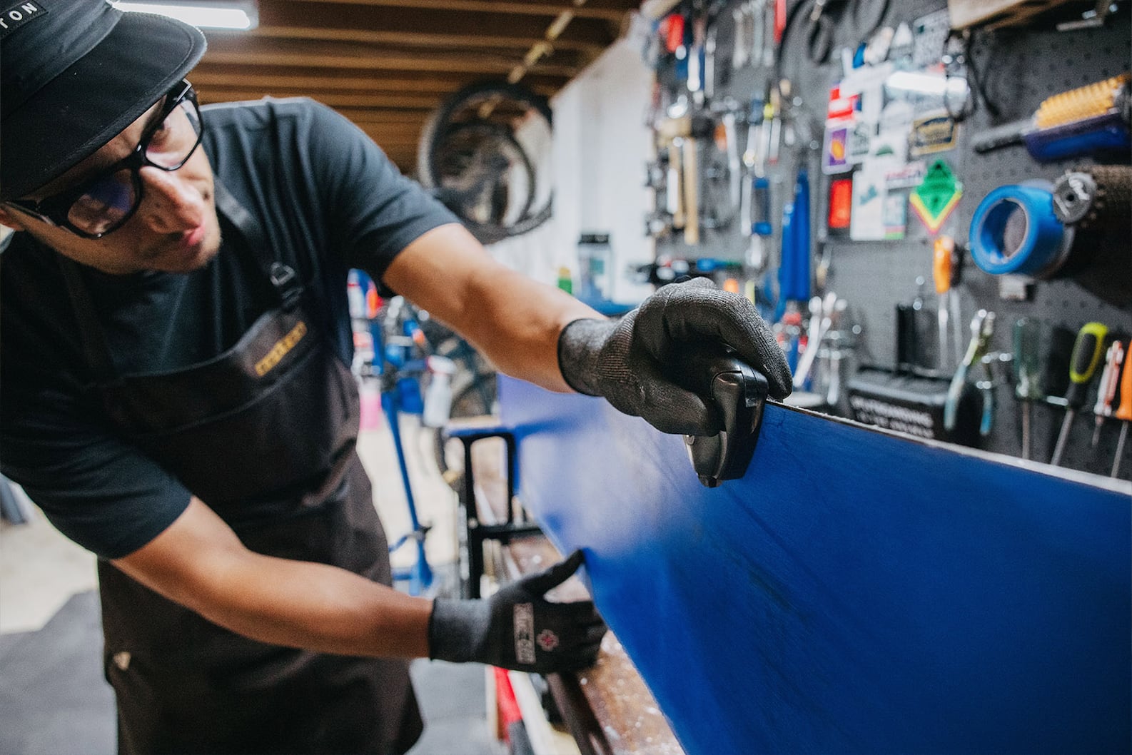 Snowboard Base Maintenance Cleaning & Repairing Burton Snowboards