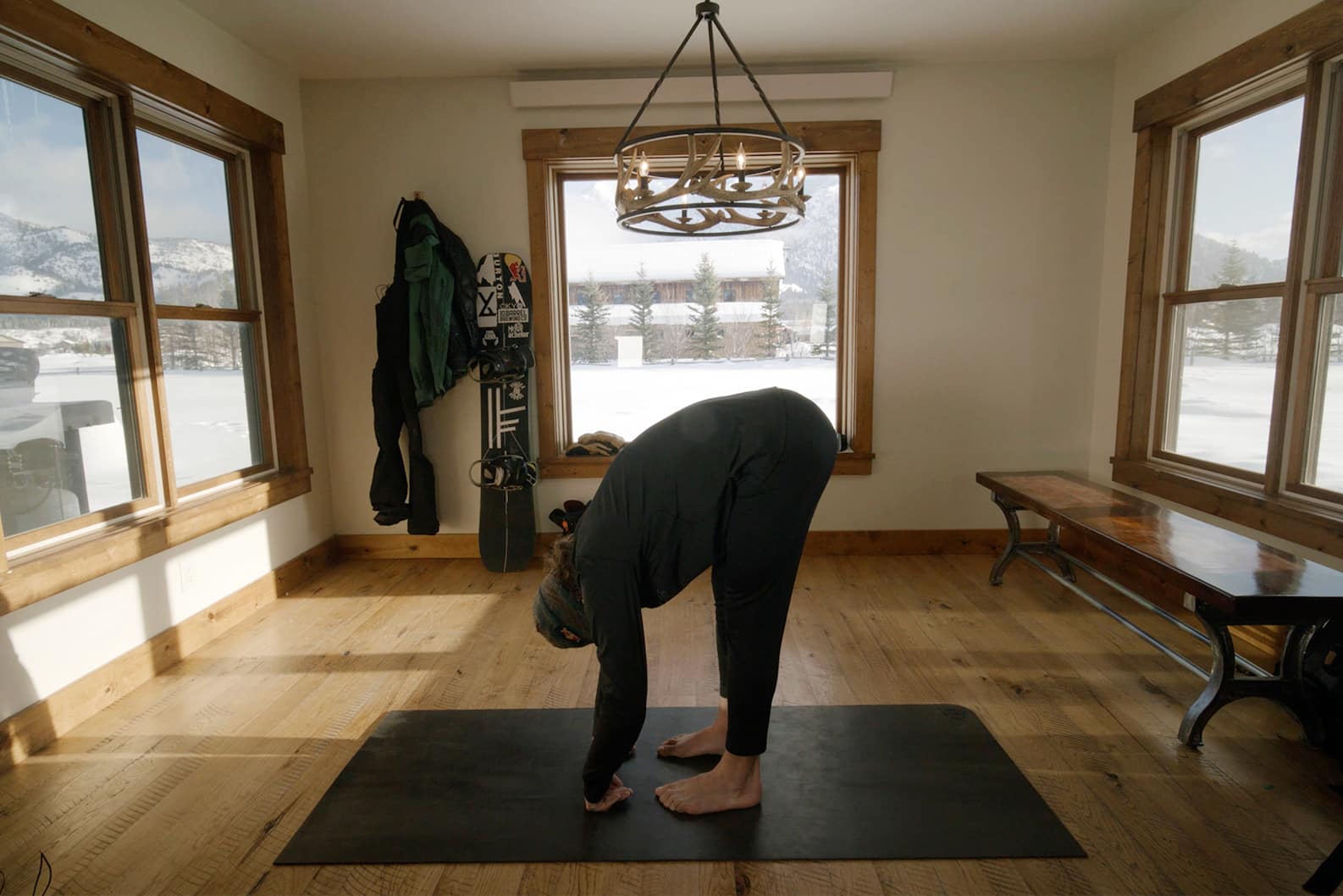 4 Snowboarding Stretches to Help Warm Up Burton Snowboards