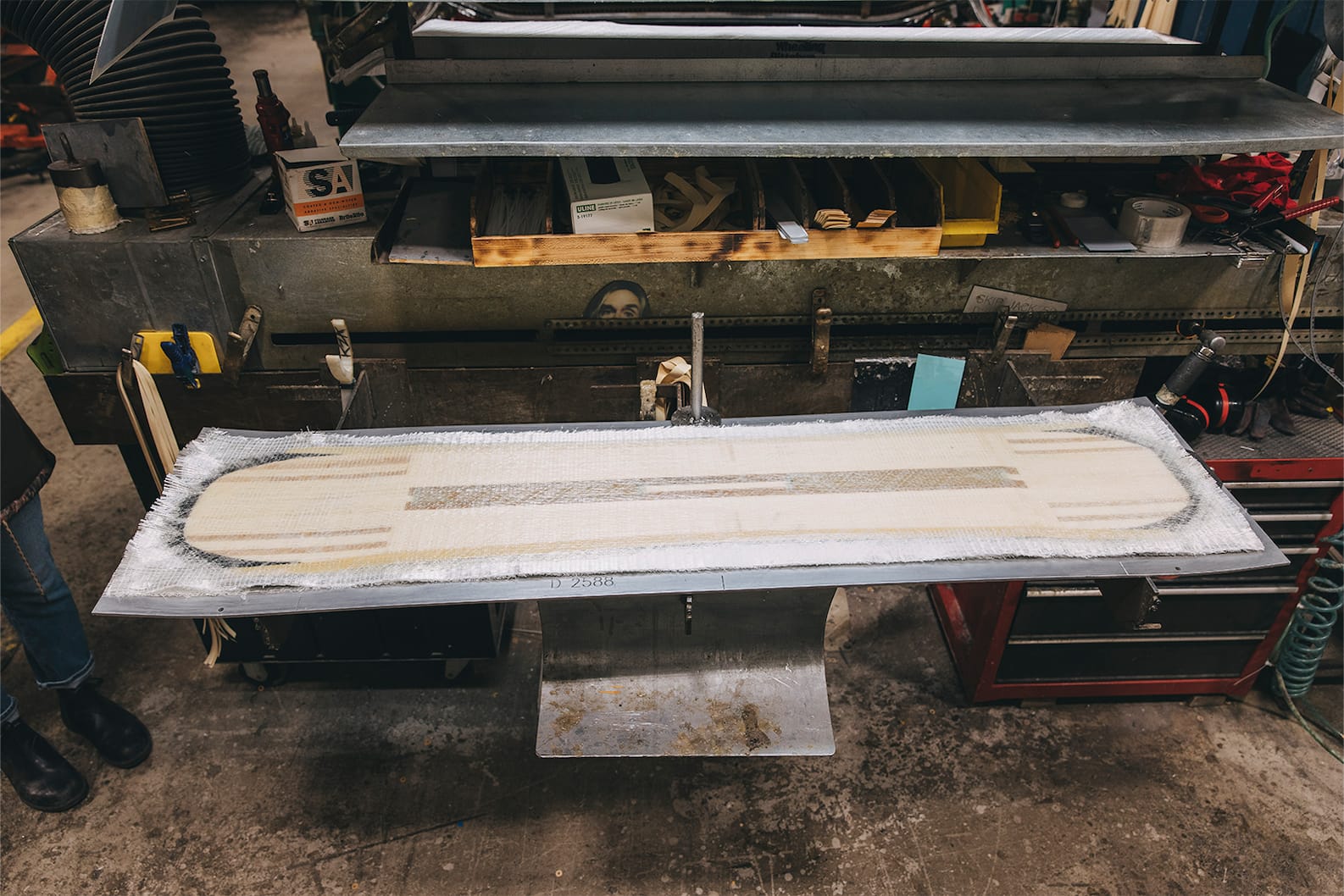 What are snowboards made of? Burton Snowboards