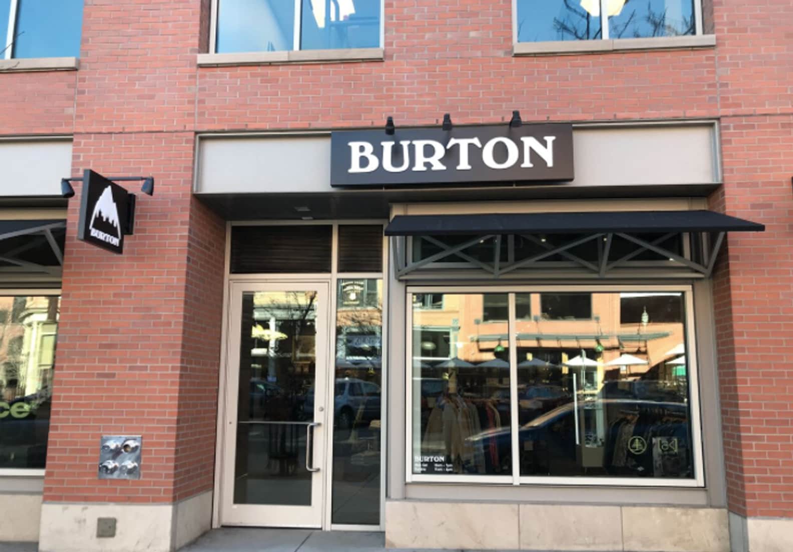 Burton flaggskeppsbutik – Boulder butiksfasad
