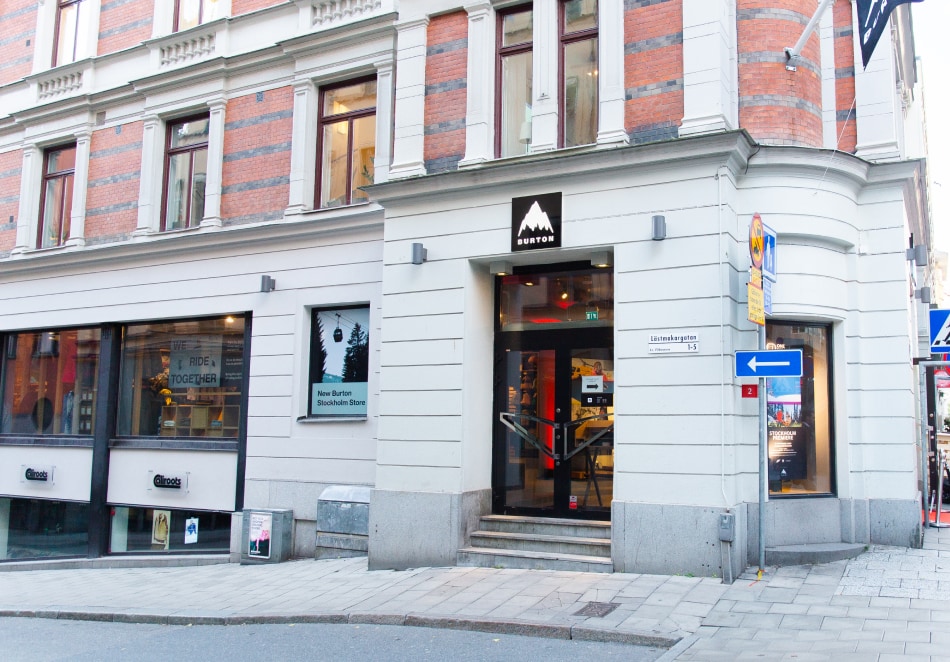 Burton flaggskeppsbutik – Stockholm